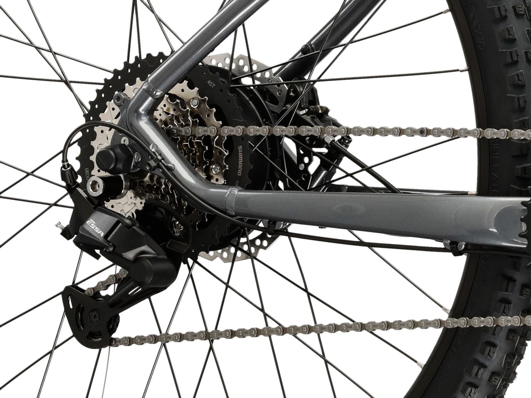 Kross E-Bike »KROSS E-MTB Hexagon Boost 1.0 522 29 Zoll grau«, 8 Gang, Shimano, ESSA U2000, Heckmotor 250 W