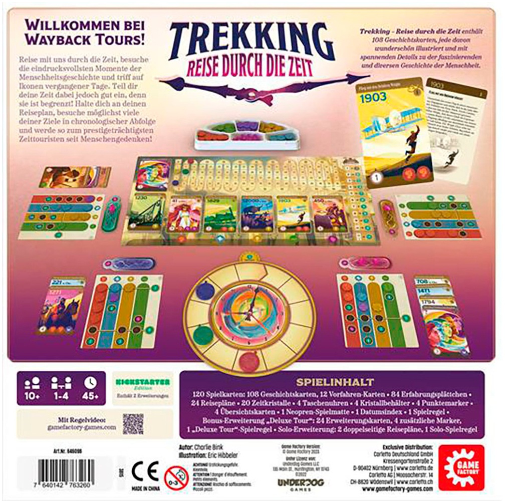 Game Factory Spiel »Trekking – Reise durch die Zeit«