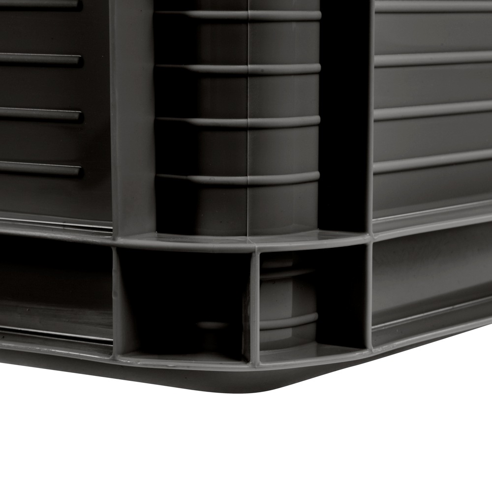 keeeper Transportbehälter »Transportbox robert, 8er Set, 20 L, 40 x 30 x 22 cm« 30 cm breit 22 cm hoch 40 cm lang Set, 8 Stk. tlg. säure- und laugenbeständig, 30 kg Tragkraft