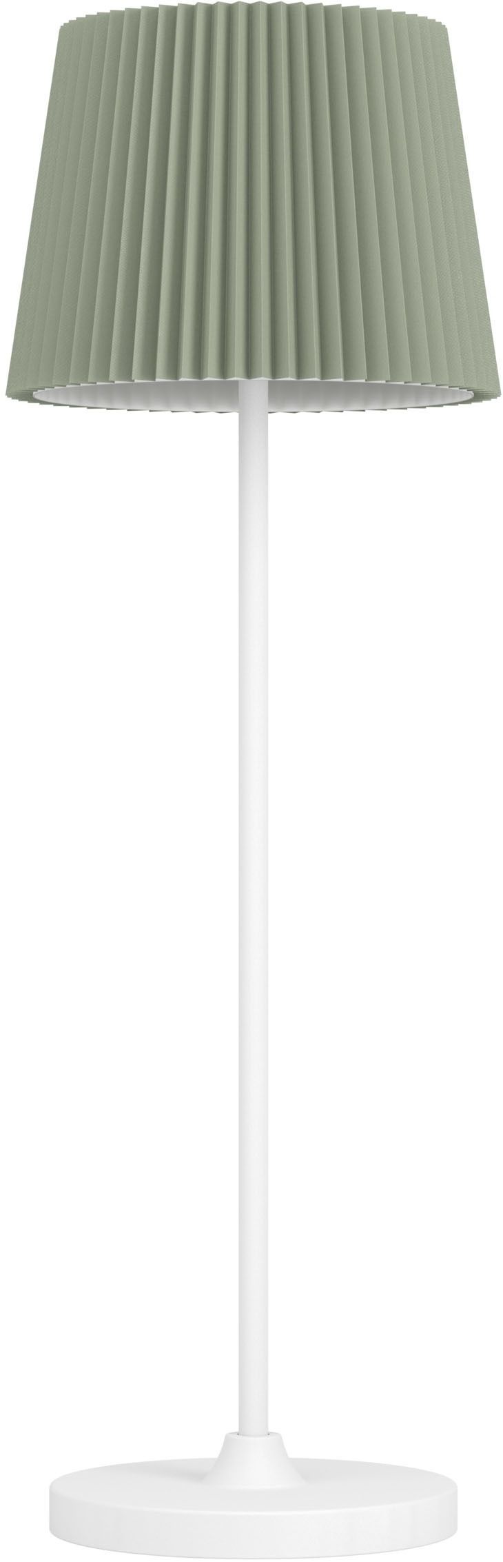 EGLO Tischleuchte »LEONERO Tischlampe - Stahl - LED - 3,8W - IP20« LED-Modul 1 Stk. Neutralweiß | Warmweiß Akku Tischleuchte, Nachttischlampe, kabellos, H37 x Ø11,5 cm