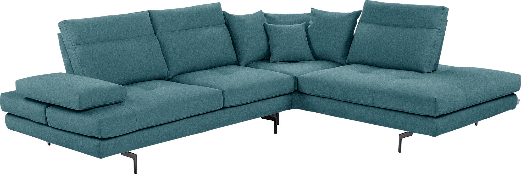 CALIA ITALIA Ecksofa »Toby Wing, Komfortsofa mit Sitzkomfort der Extraklass günstig online kaufen