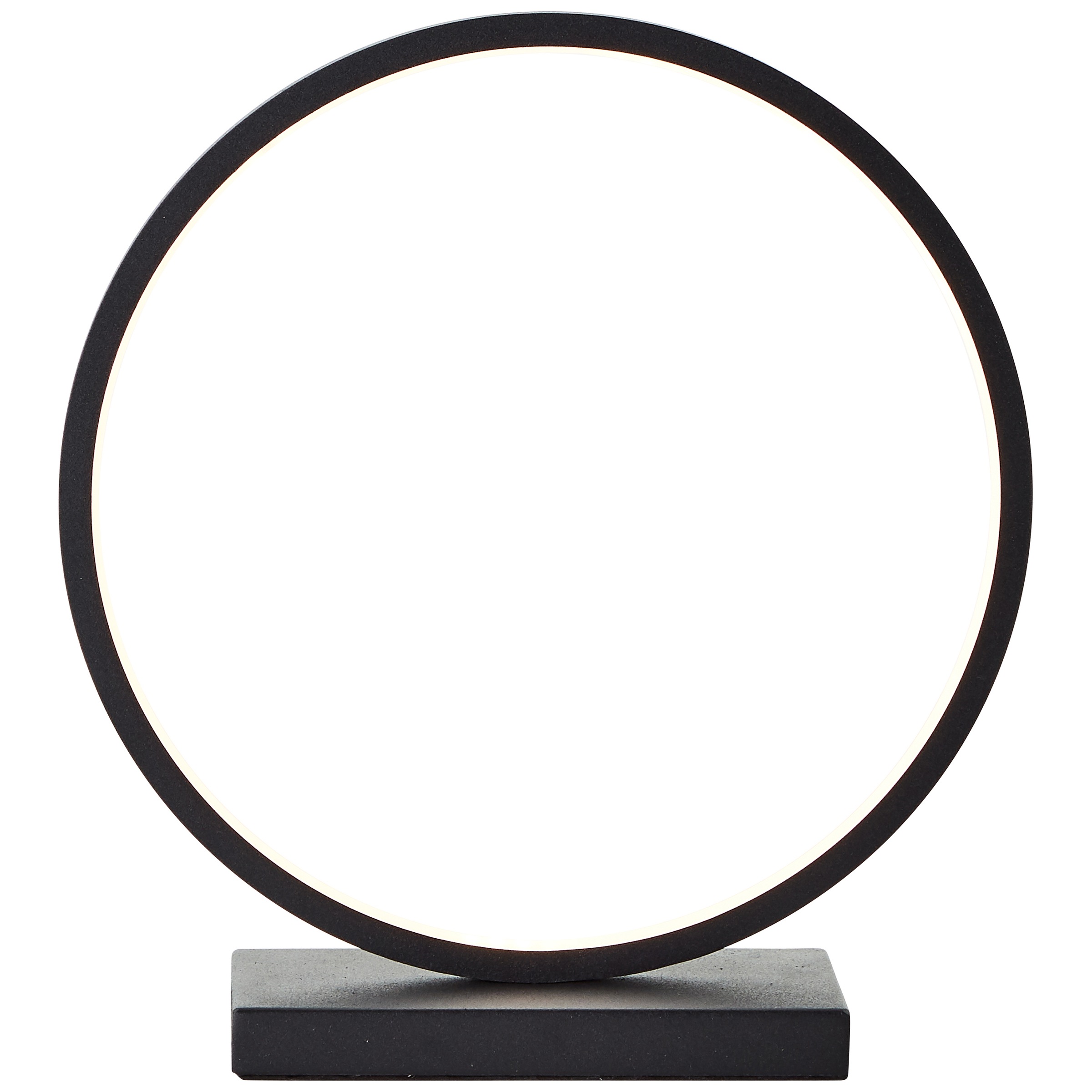 Brilliant LED Tischleuchte »Chaumont«, Höhe 28 cm, 850 lm, Aluminium, schwa günstig online kaufen