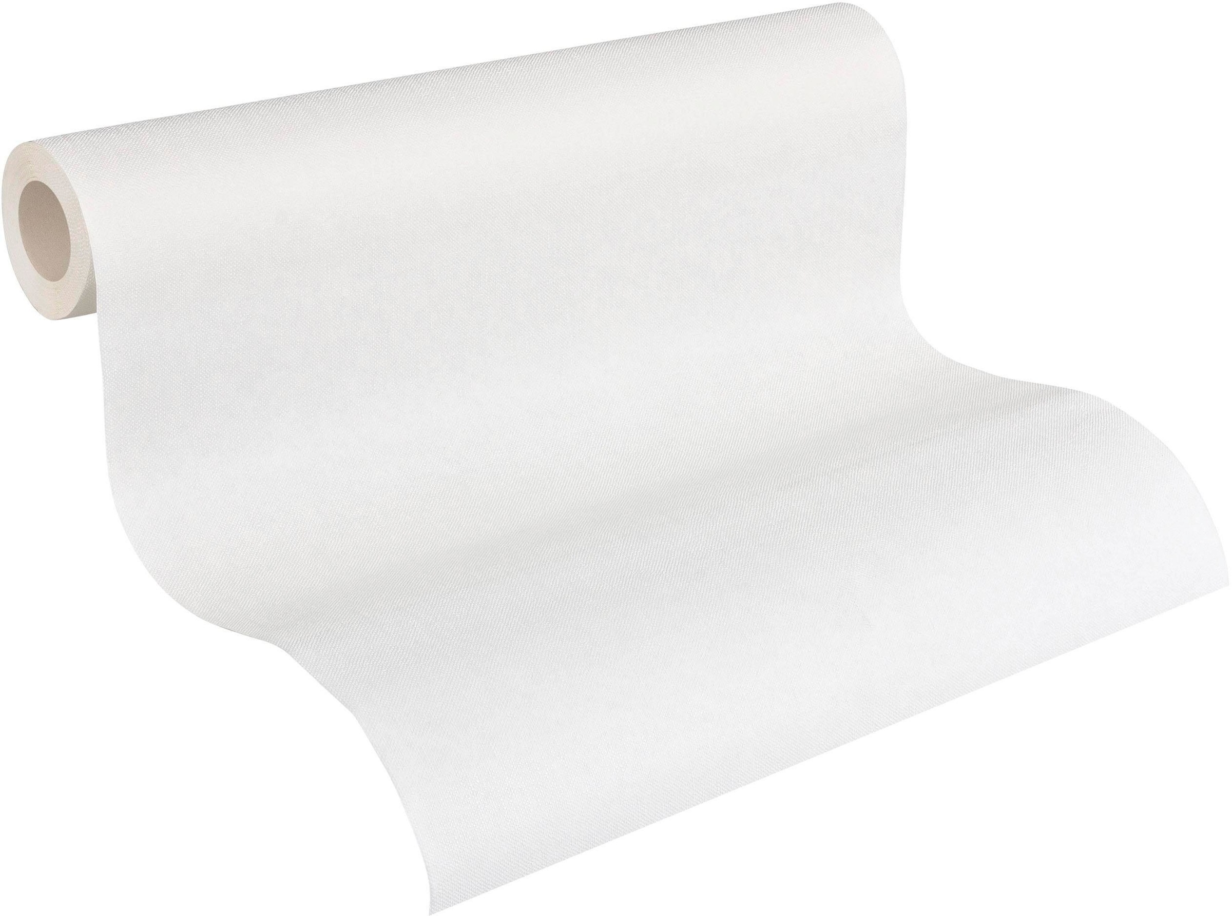 A.S. Création Vliestapete »Meistervlies« einfarbig | uni | unifarben leicht strukturiert Unitapete Überstreichbar matt leicht strukturiert Holzoptik Flur Optik