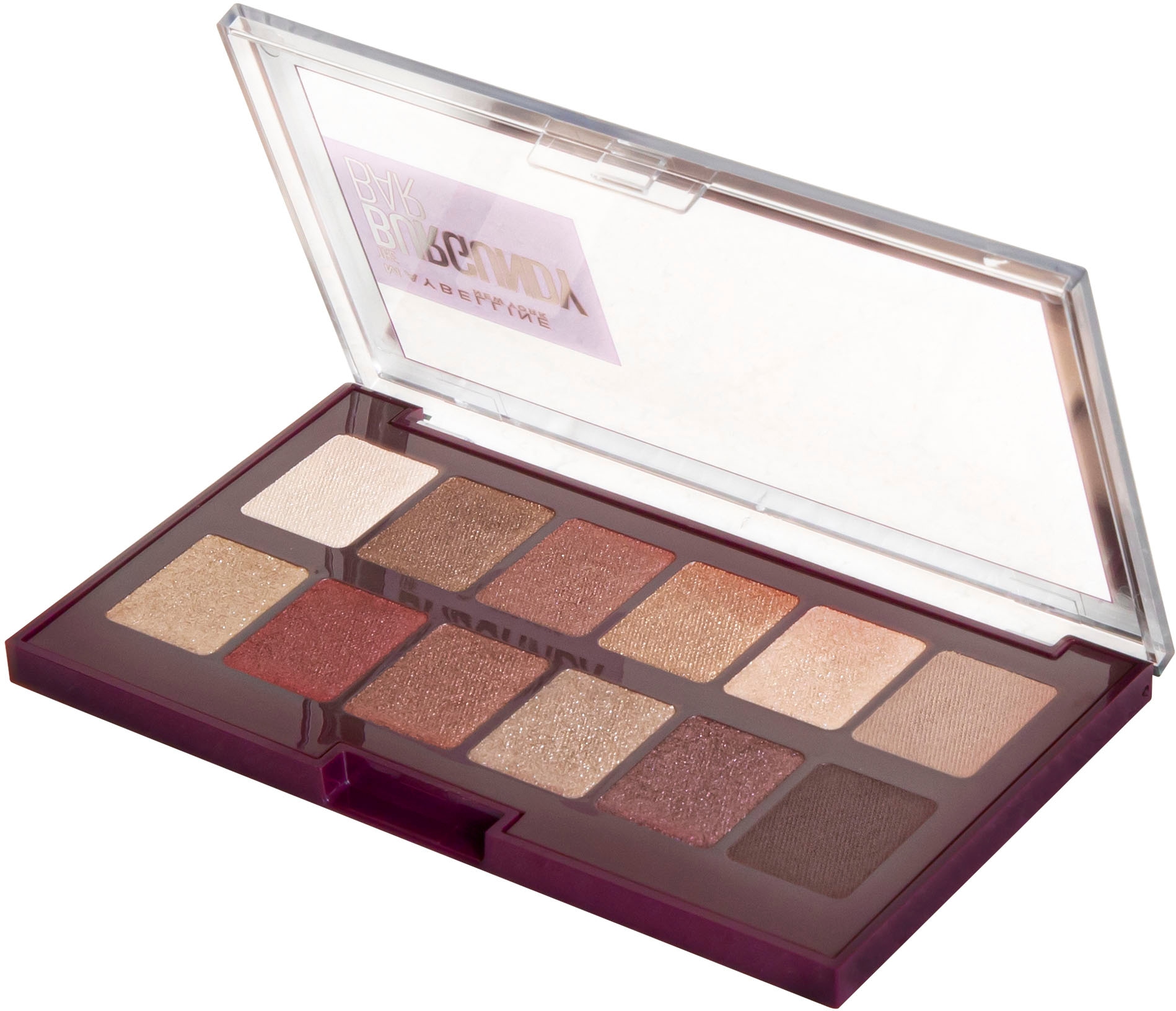 MAYBELLINE NEW YORK Lidschatten »The Burgundy Bar«, mit schimmernden Burgunder-Tönen