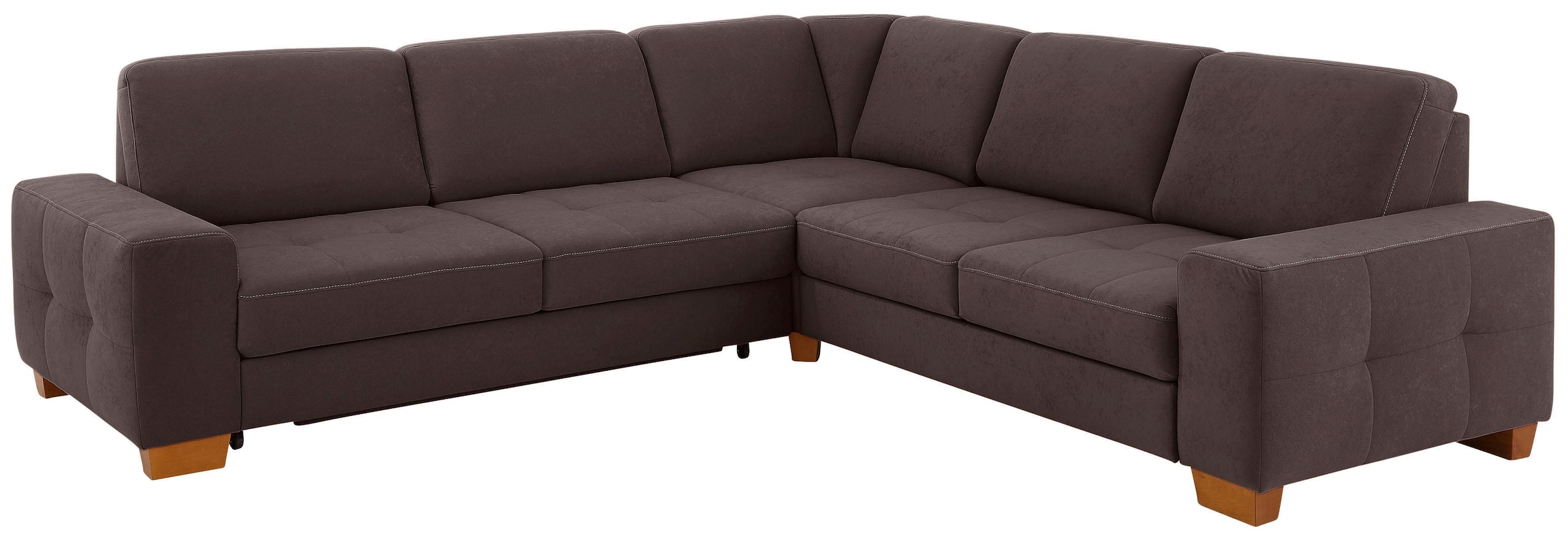Home affaire Ecksofa »Puccini L-Form« mit Federkern, Sitztiefenverstellung, günstig online kaufen