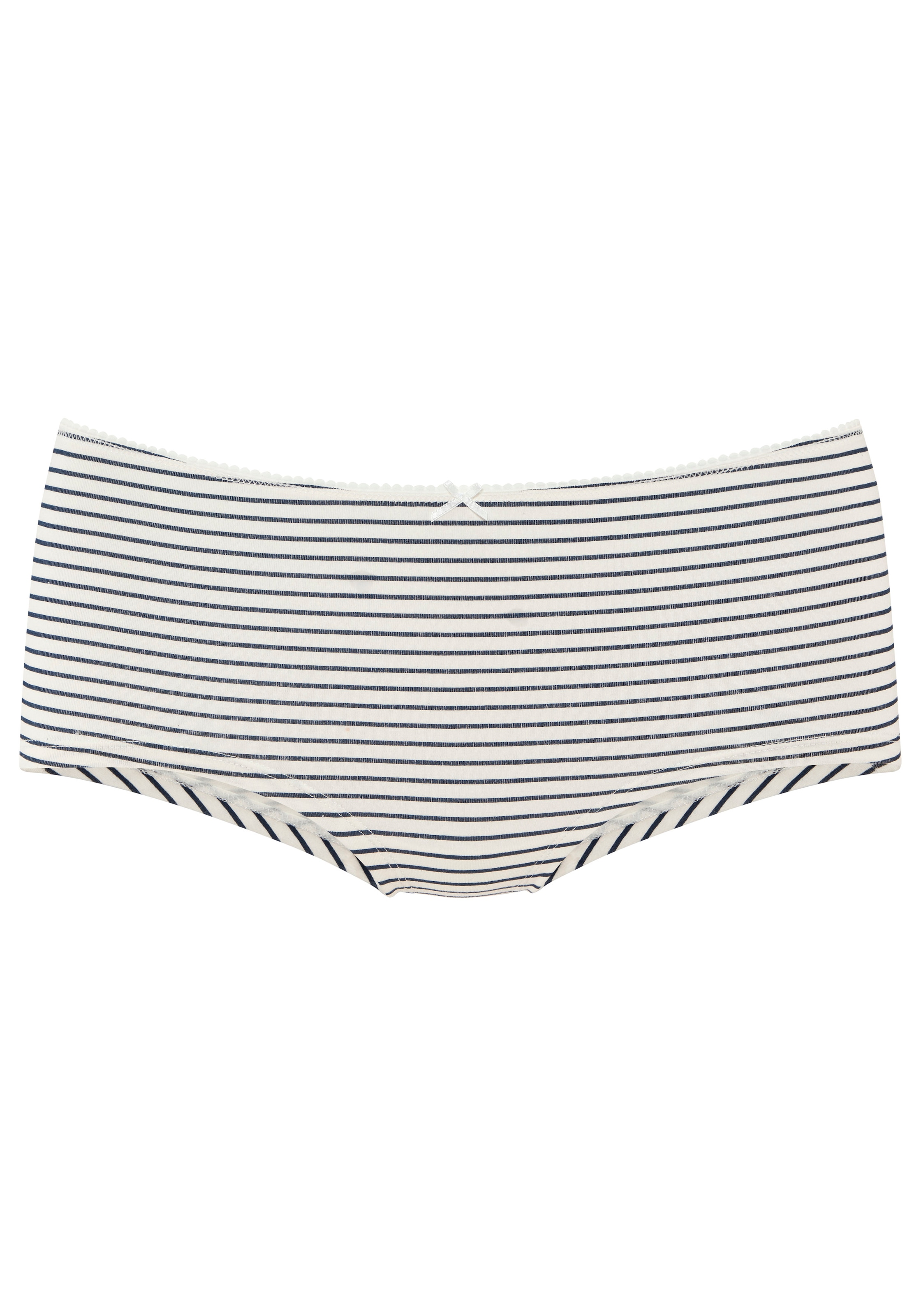 Vivance Panty 5er Pack,  mit kleiner Häkelkante, angenehme Baumwollqualität