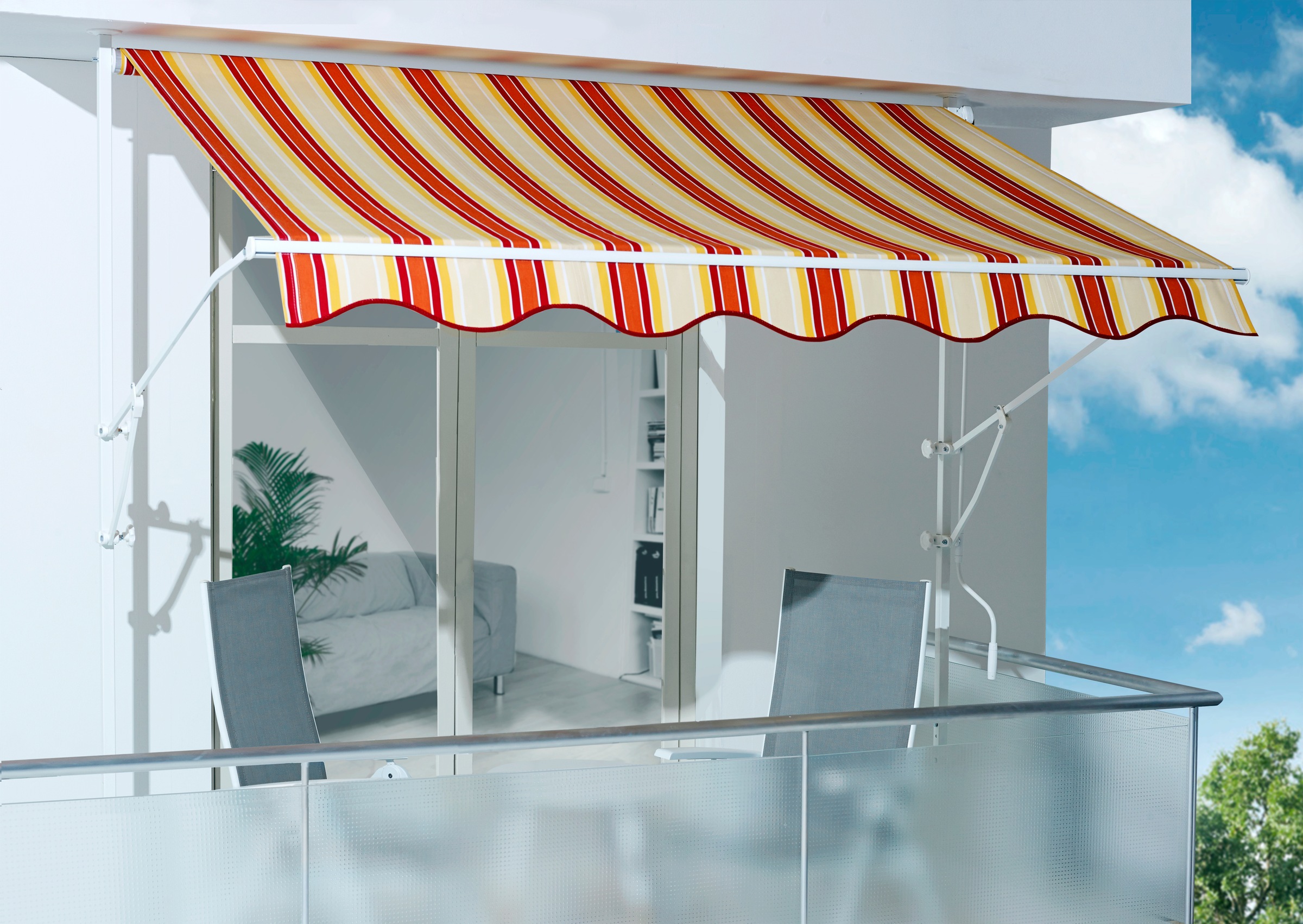 Spettmann Klemmmarkise »LINE«, 300 cm Breite, 150 cm Ausfall
