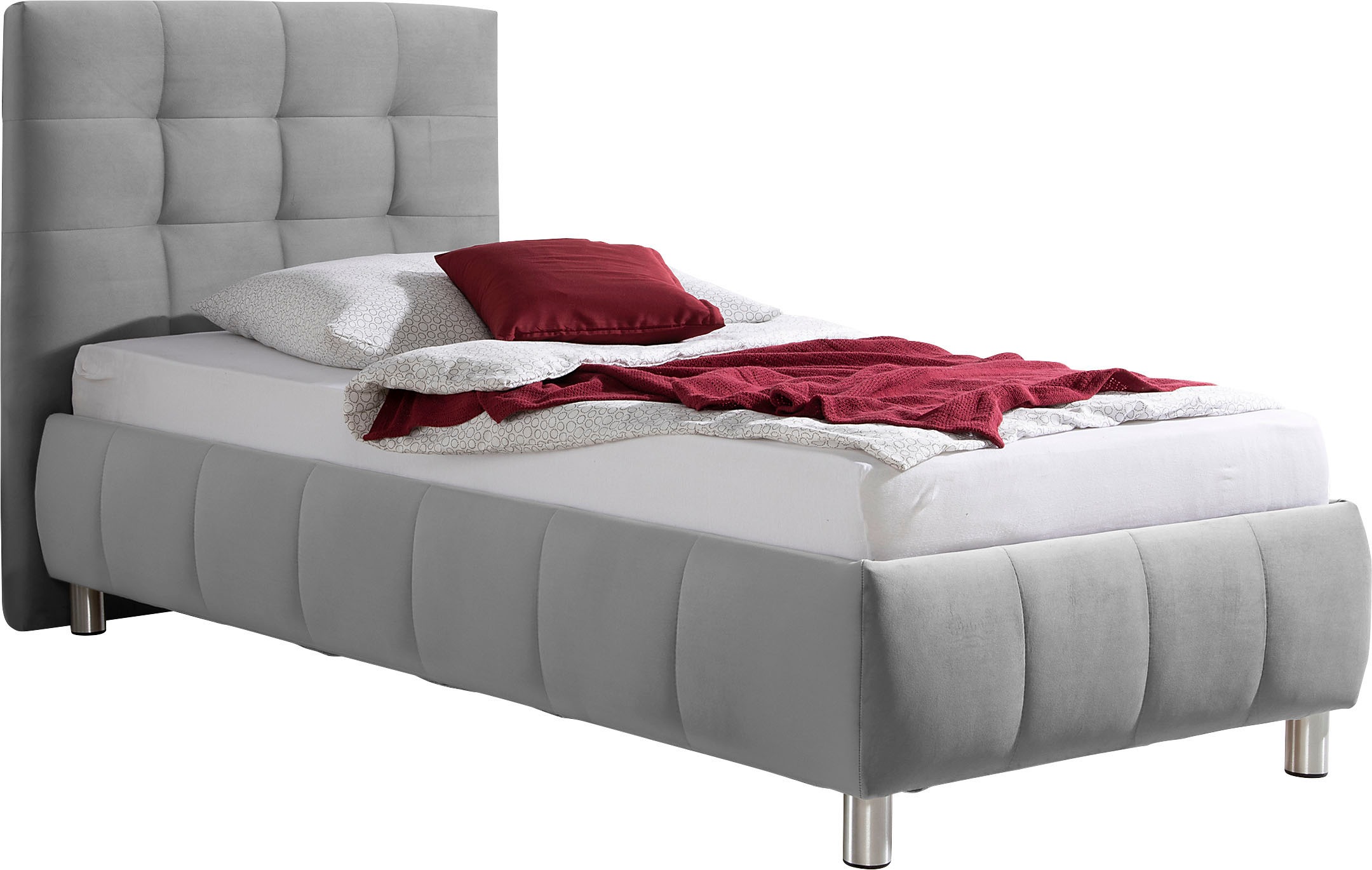 Maintal Polsterbett "Lalley" inkl. Bettkasten in H2,H3,H4 und 3 Matratzen A günstig online kaufen