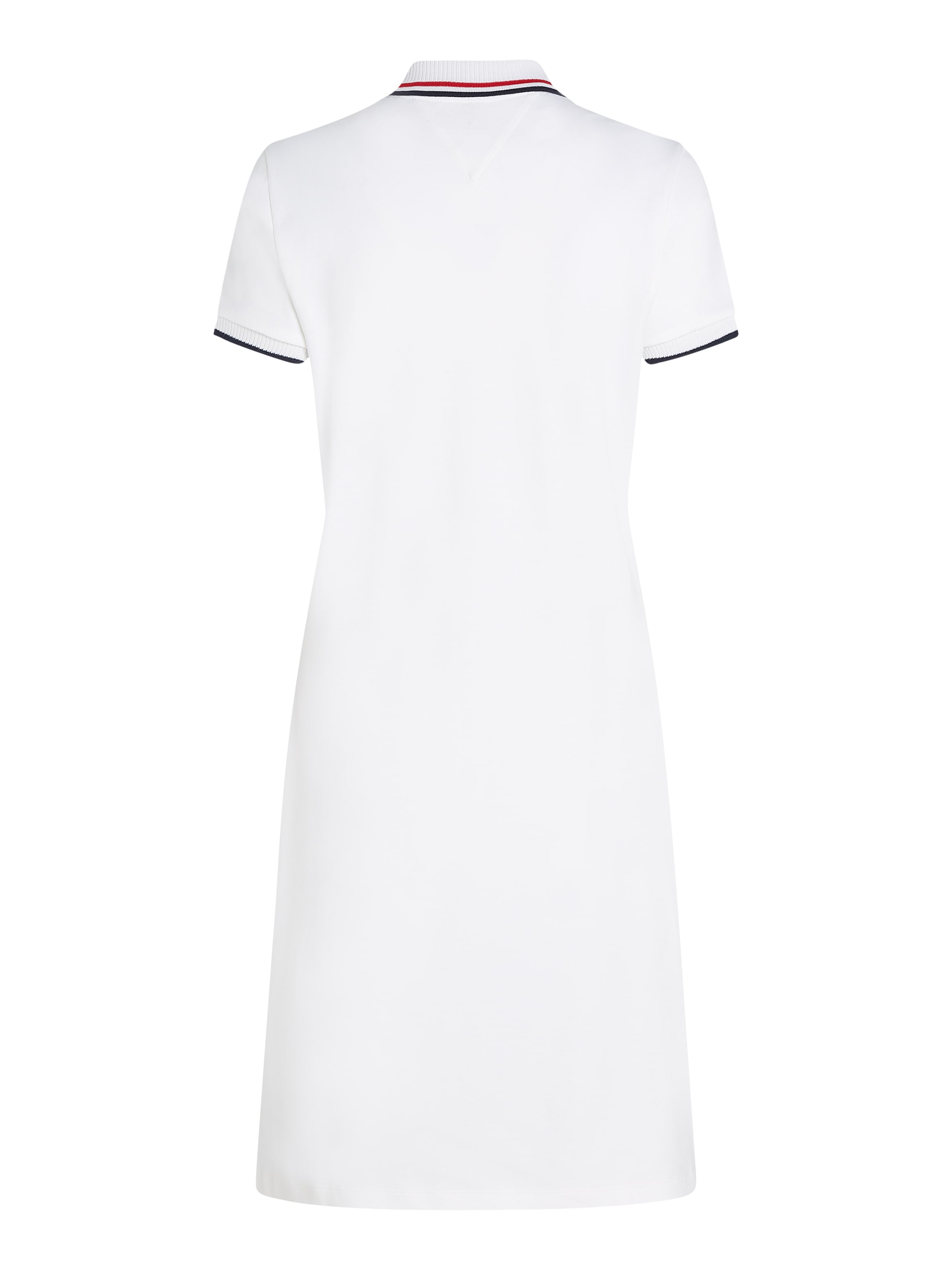 Tommy Hilfiger Polokleid »SPORTY FEMININE REG POLO DRESS«, mit Kontrast-Streifen, Logostickerei