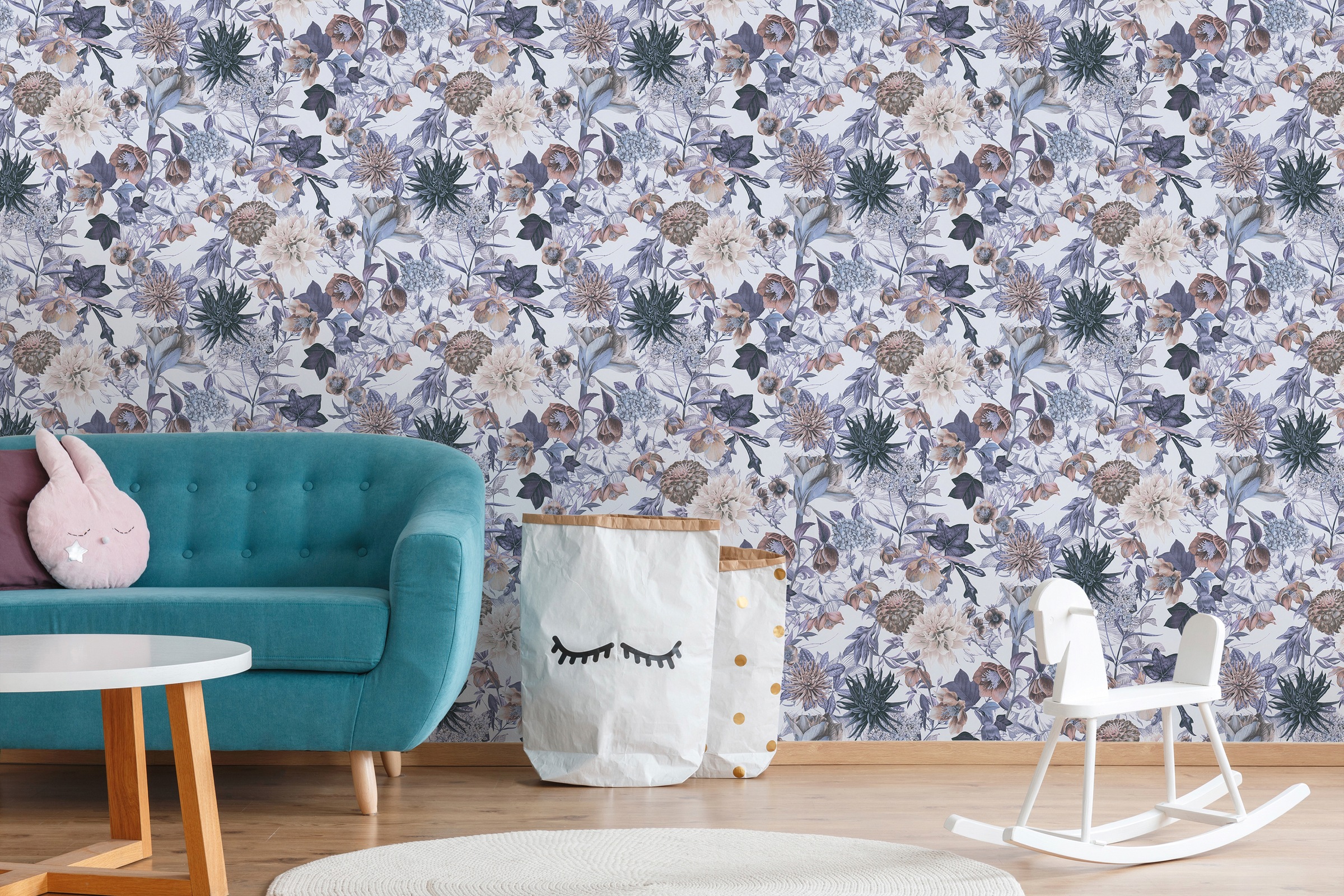 A.S. Création Vliestapete »Dream Flowery«, floral-botanisch-Wald, Florale Tapete Blumenoptik Tapeten Wohnzimmer Schlafzimmer Küche Optik