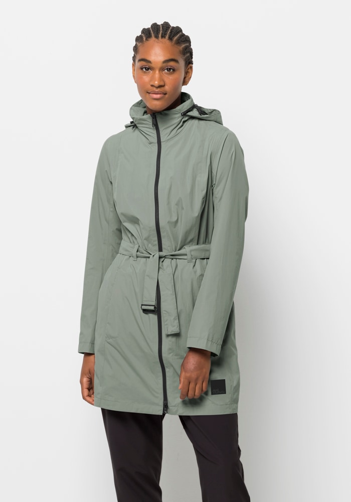 Jack Wolfskin Regenmantel »NORDEN PORT COAT W«