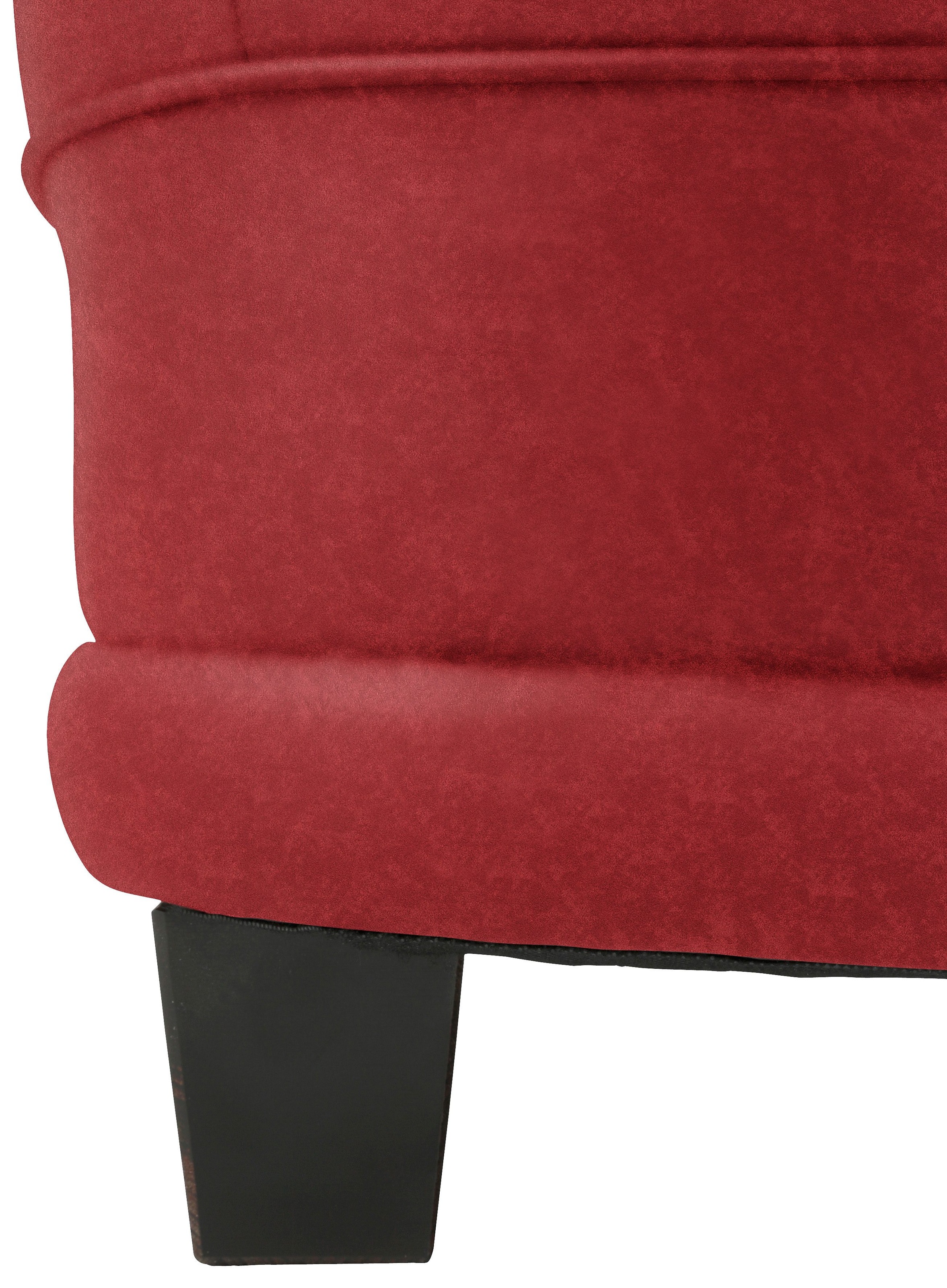 Home affaire Ecksofa »Camelita, Landhaus Sofa, 2 Varianten: Recamiere- oder Ottomane, L-Form«, wahlweise mit Bettfunktion
