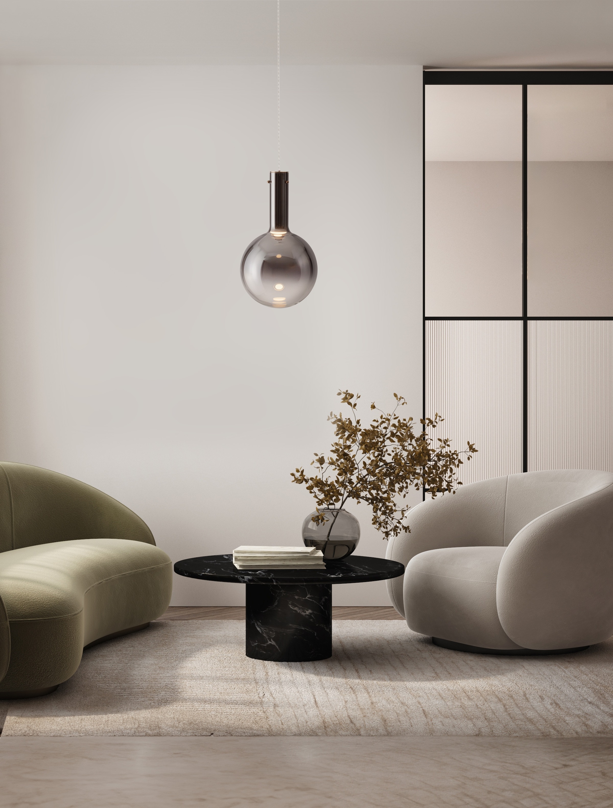 Nova Luce Pendelleuchte »NOSTOS« LED-Modul 1 Stk. Warmweiß günstig online kaufen