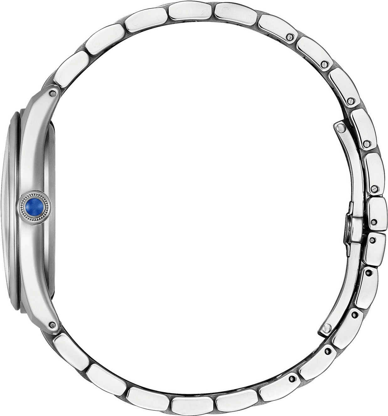 Citizen Solaruhr, Armbanduhr, Damenuhr, Edelstahlarmband, analog