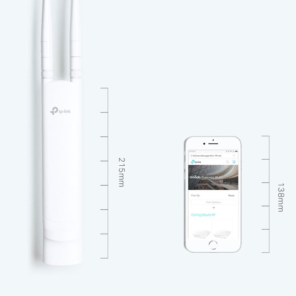 TP-Link WLAN-Router »EAP110-Outdoor Accesspoint«