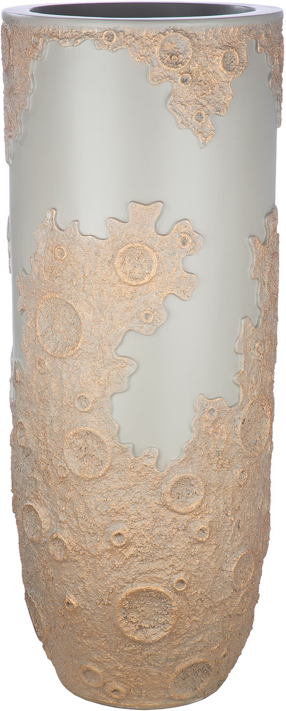 GILDE Übertopf »Übertopf XXL rund Moon« nicht wasserdicht