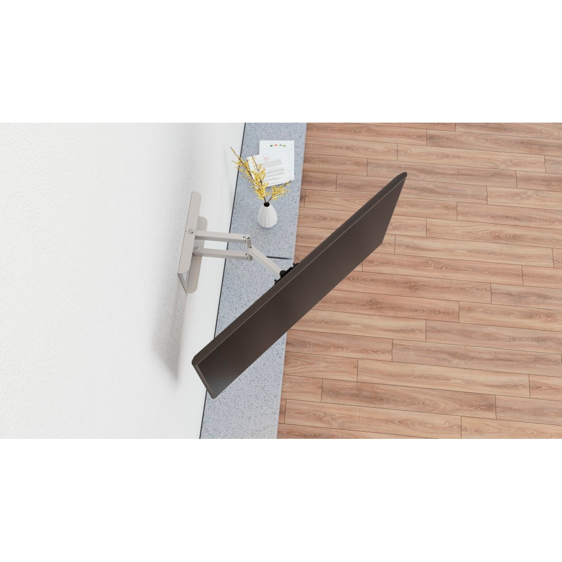 Hama TV-Wandhalterung »Wandhalterung (neigbar, schwenkbar, ausziehbar, 32"- 65", VESA400x400)«, bis 165 cm Zoll