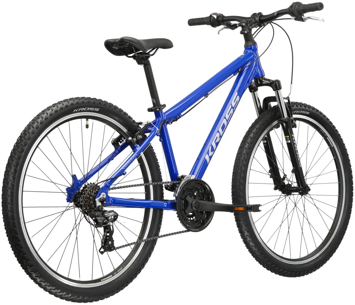 Kross Mountainbike »KROSS MTB Hardtail Hexagon 1.0 26" blau 21 Gänge«, 21 Gang, Shimano, TOURNEY TX800 Schaltwerk, Kettenschaltung