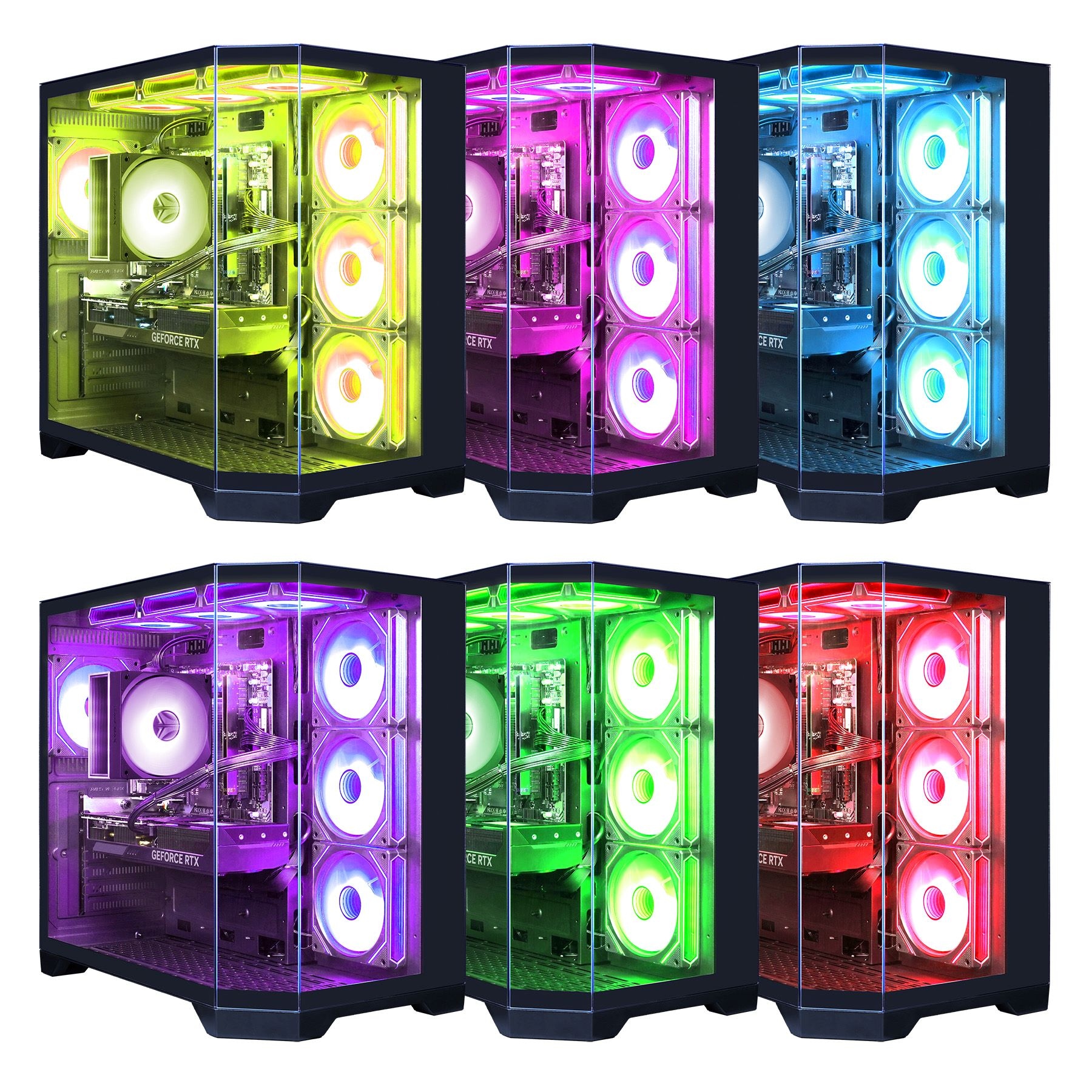 GAMEMAX Gaming-PC »HYPE-A BK 7534«, Windows 11, DDR5 RAM