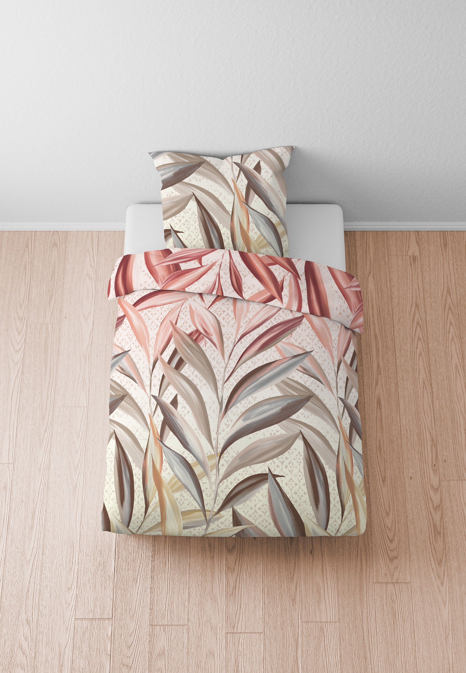 Biberna Bettwäsche »0005189« 2 Stk. tlg. wohlig warm + weich, pflegeleicht, günstig online kaufen