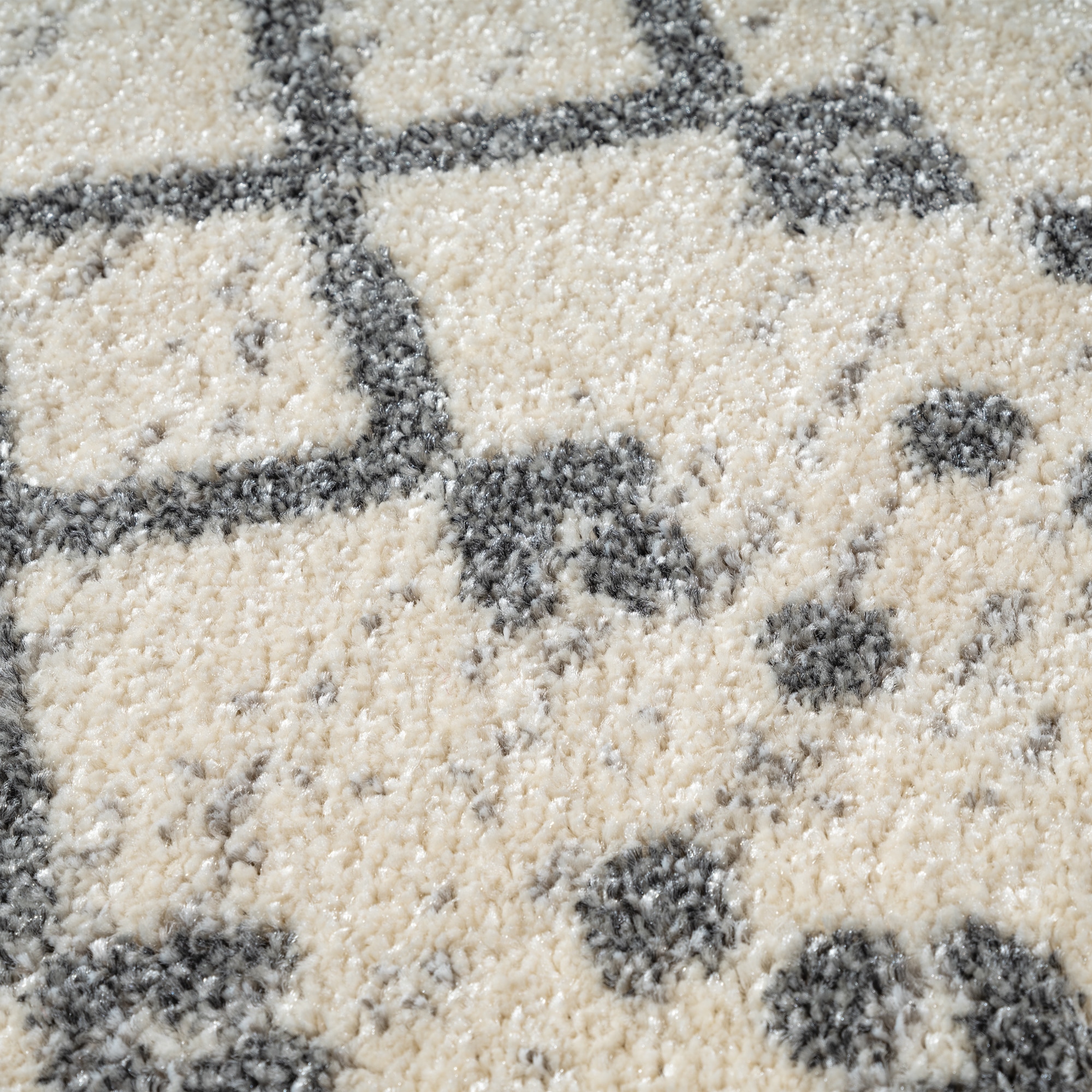 Sanat Teppich »Boho 8203« rund 10 mm Höhe Kurzflor, robust, Boho, Scandic, für Fussbodenheizung geeignet