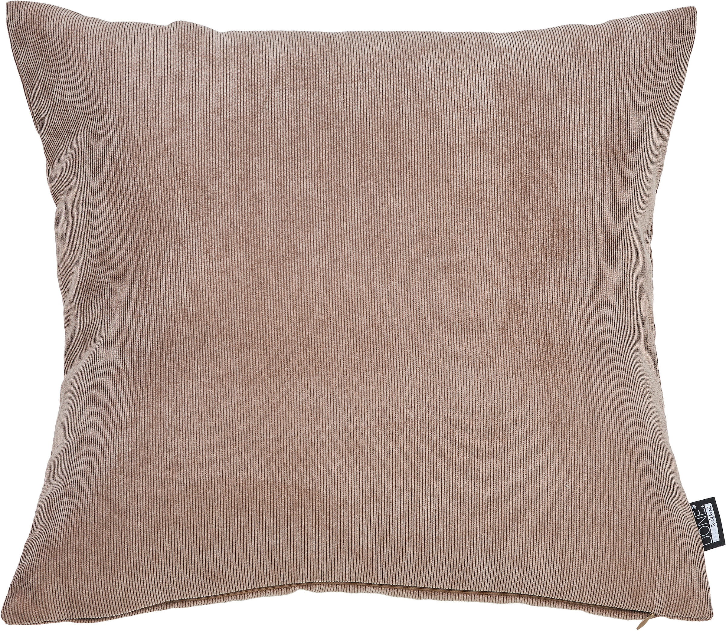 done.® Dekokissen »DUNE« Weicher Feinkord-Stoff