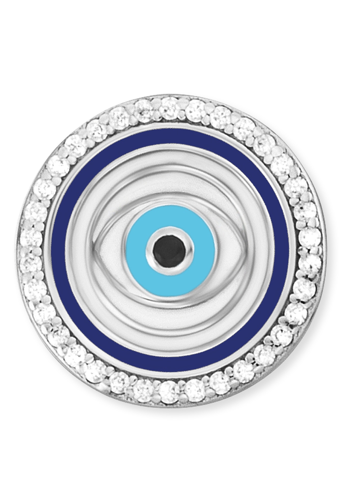 Engelsrufer Paar Ohrstecker »LUCKY EYE, ERE-EYE-ZIM-ST«, mit Emaille - mit Zirkonia (synth.)