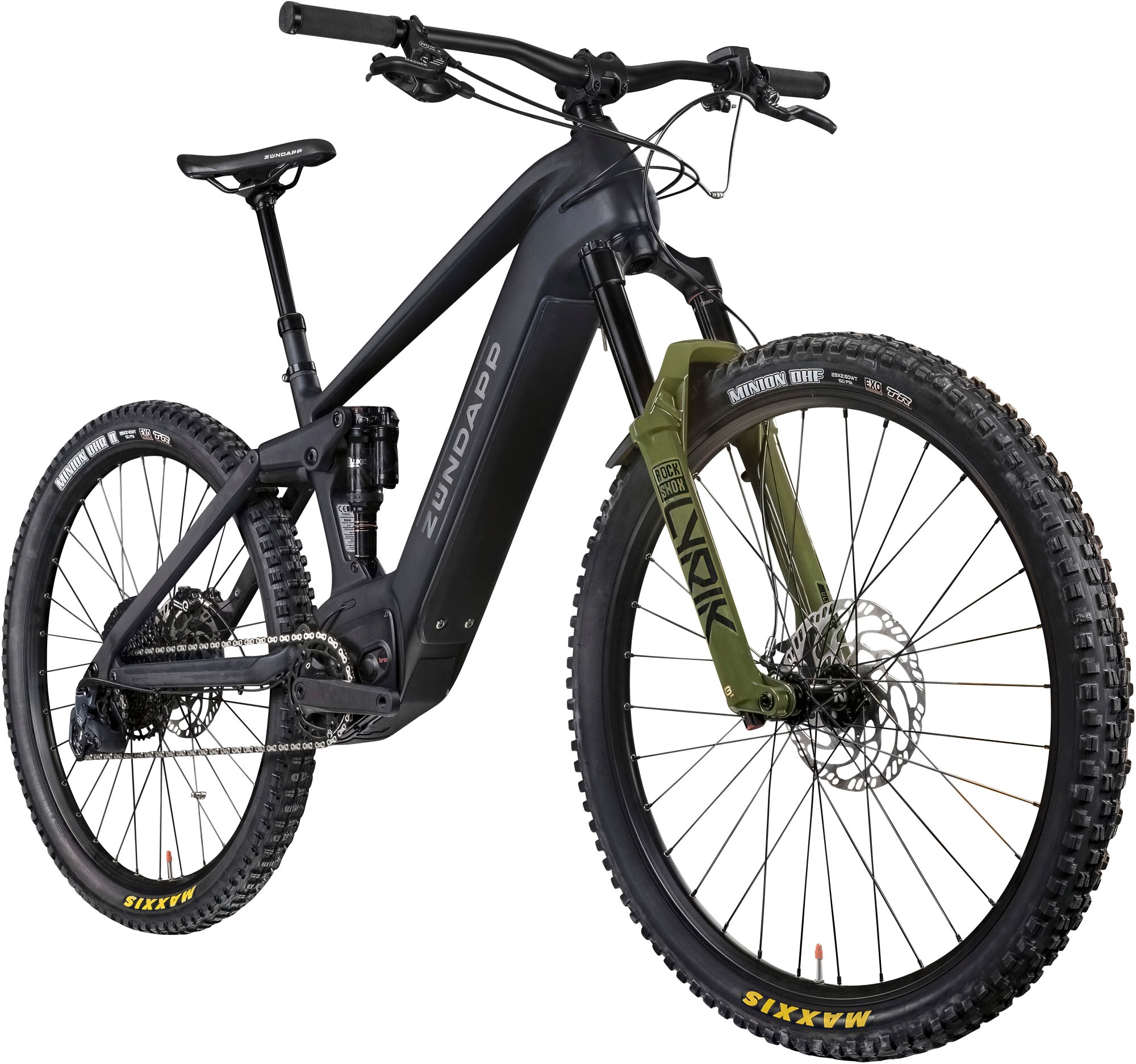 Zündapp E-Bike »EX630«, 12 Gang, SRAM, GX Eagle RD-GX-1.B, Mittelmotor 250 W, Pedelec, Elektrofahrrad für Damen u. Herren, MTB