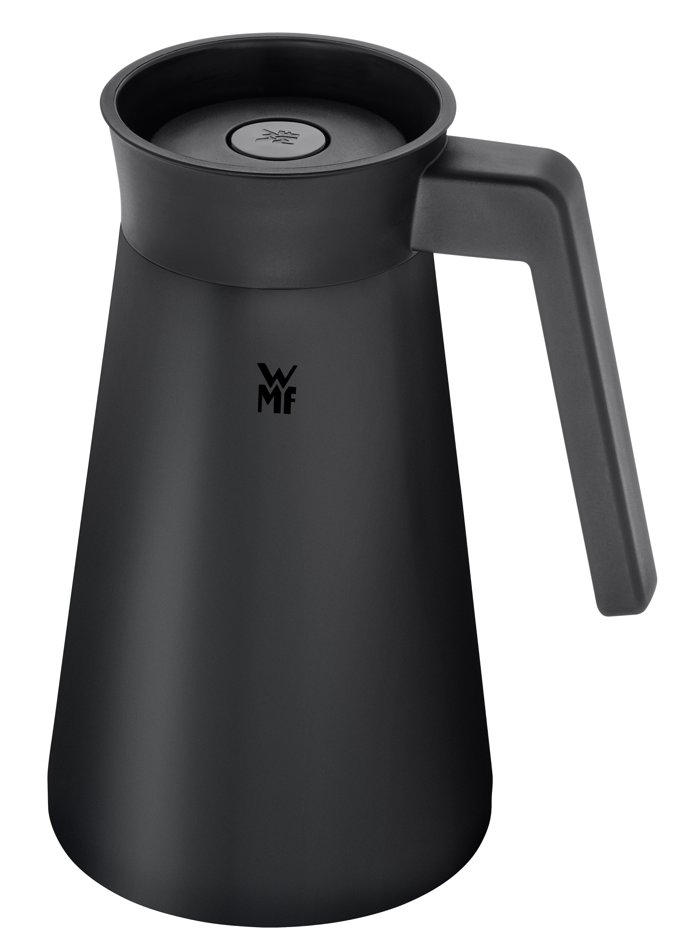 WMF Filterkaffeemaschine »KÜCHENminis®, Aroma Thermo to go Deep Black«, 0,625 l Kaffeekanne, Papierfilter, 1x2, Abschaltautom., Cromargan, inkl. Thermokanne und Thermo-Trinkbecher
