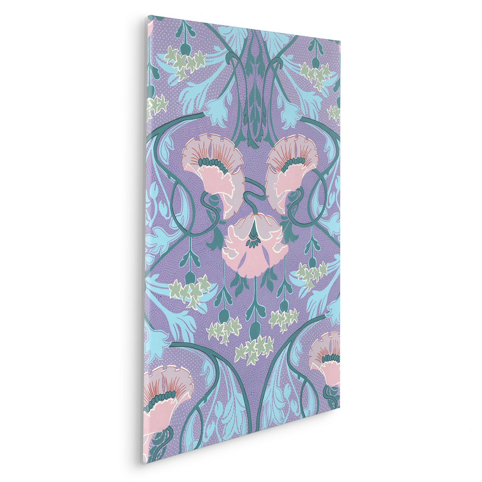 Komar Leinwandbild »Mandala Mauve - Größe 60 x 90 cm«, Natur, (1 St.), Keilrahmenbild mi Echtholzrahmen