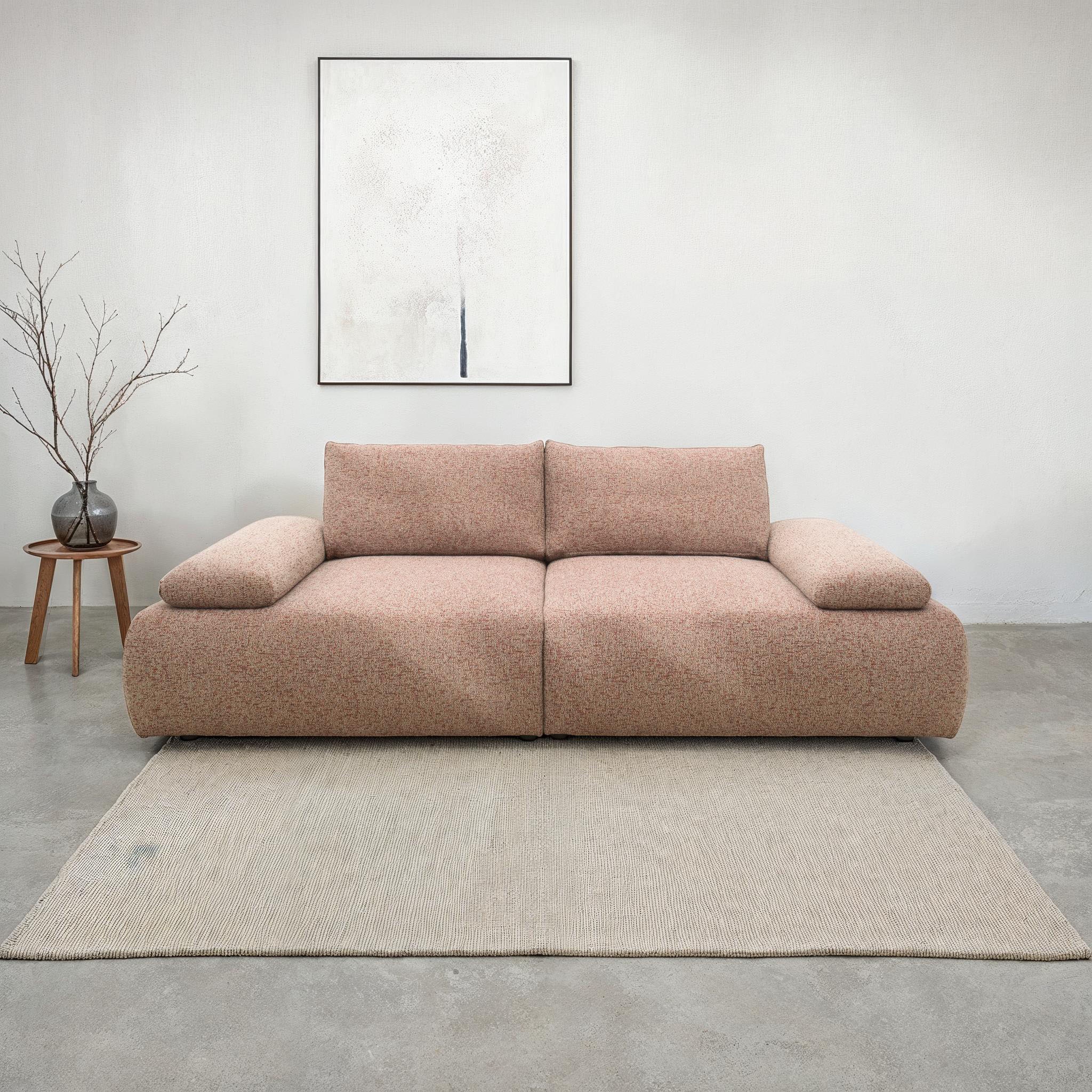 DOMO collection Big-Sofa »Évora Megasofa Breite 244 cm« Federkern, inkl. Ar günstig online kaufen