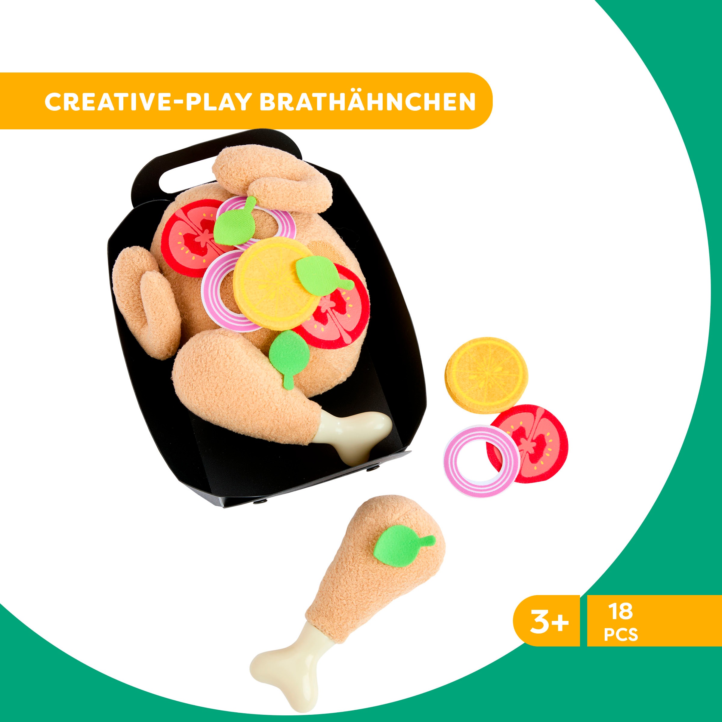 Haba Spiellebensmittel »Creative Play - Brathähnchen«