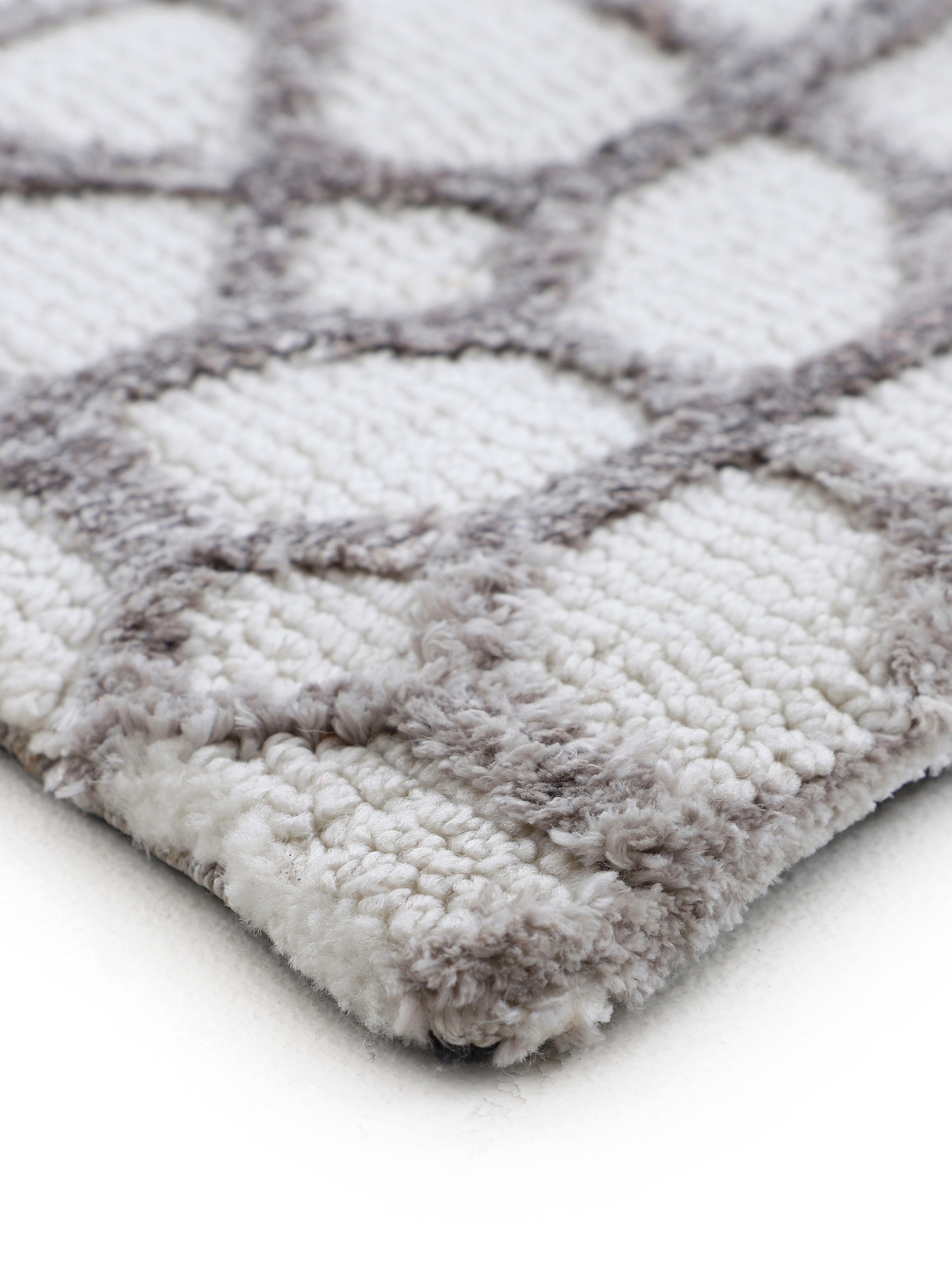 carpetfine Teppich »Holly 3«, rechteckig, 12 mm Höhe, geometrisches Design, Hoch-Tief Struktur, Wohnzimmer