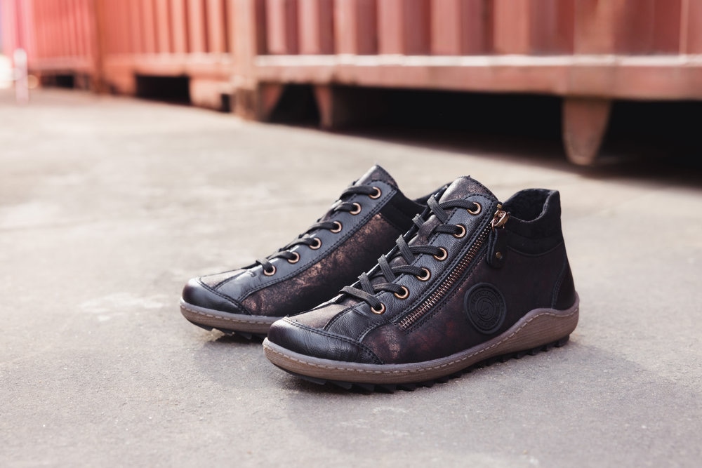 Remonte Schnürboots, Flats, Komfortschuh, Boots mit seitlichem Reißverschluss