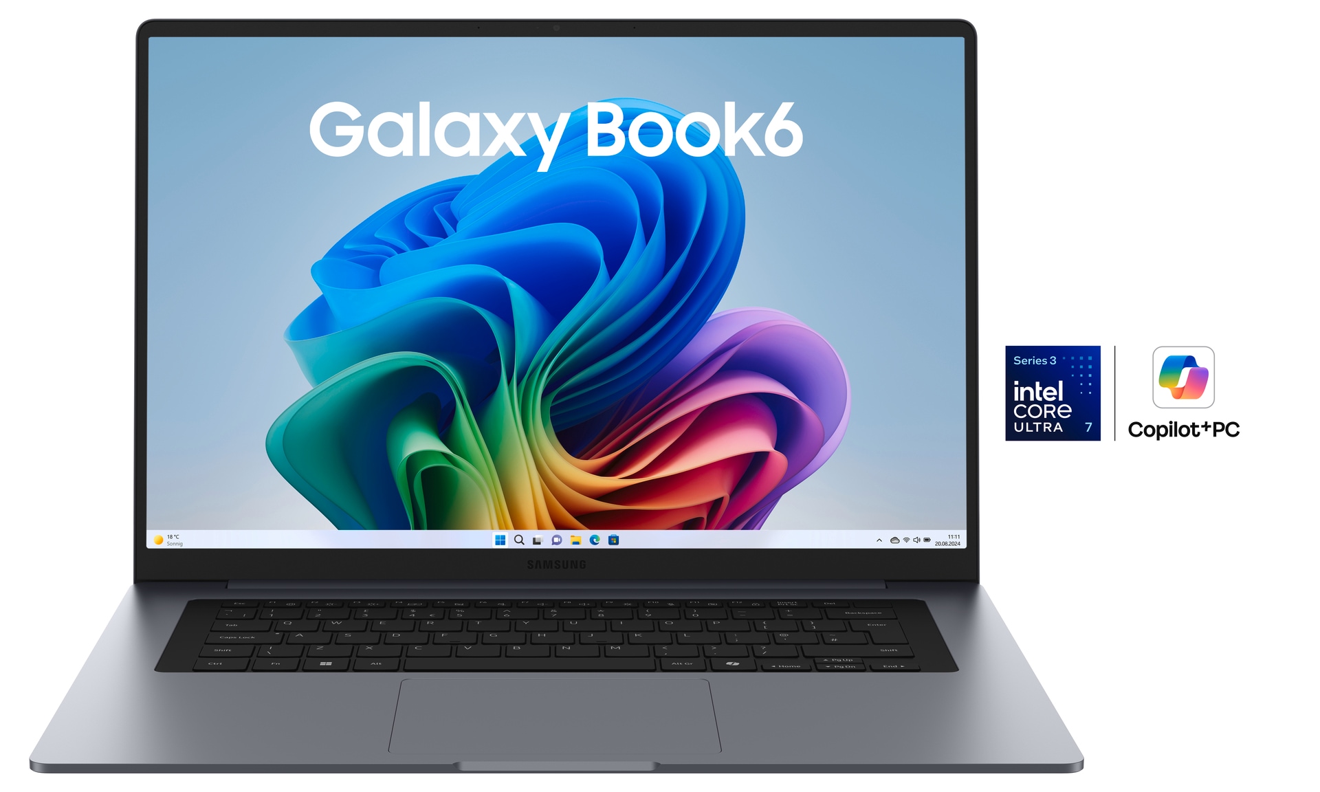 Samsung Notebook »Book6 16'' Ultra 7 1 TB + 16 GB« 40,6 cm / 16 ″ Intel Core Ultra 7 1.000 GB SSD