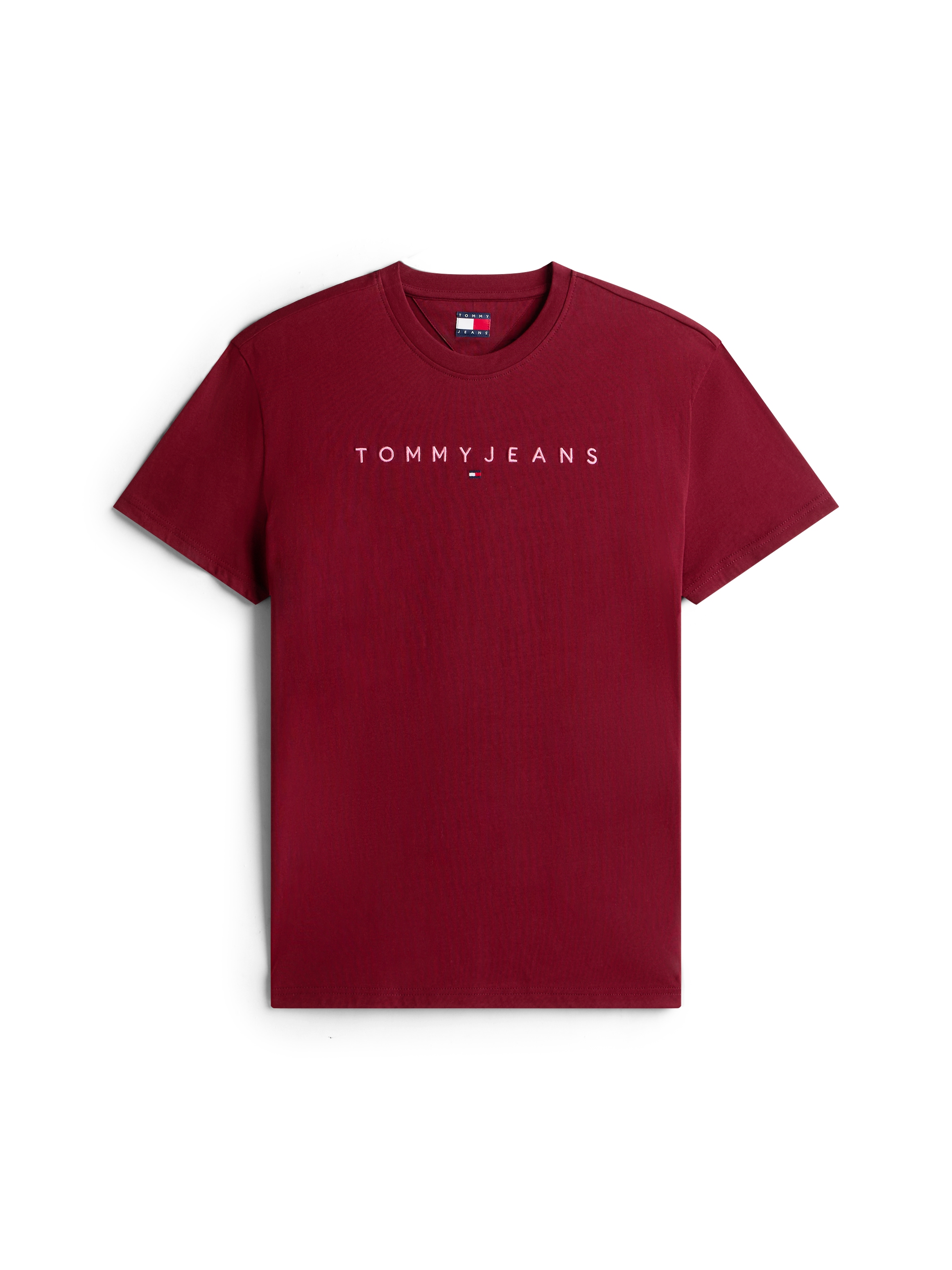 Tommy Jeans T-Shirt »TJM REG LINEAR LOGO TEE EXT« Rundhals, Regular Fit