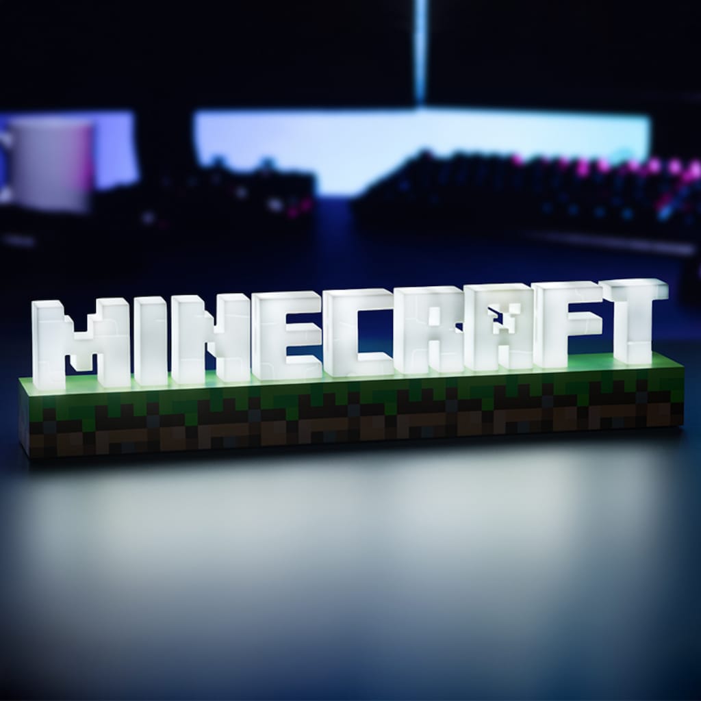 Paladone LED Dekolicht »Minecraft Logo Leuchte«