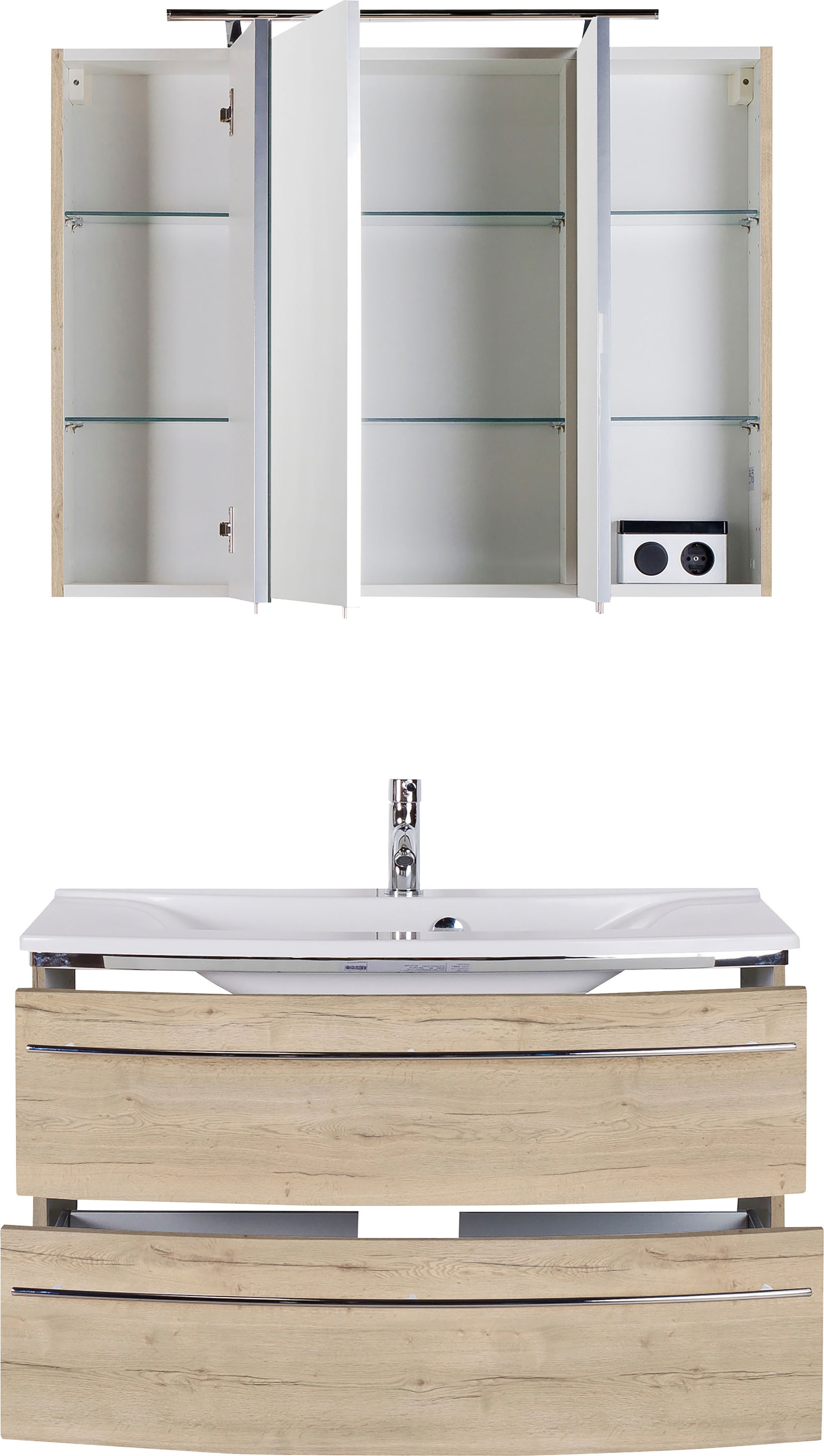 MARLIN Badmöbel-Set »3040«, (2 St.), Breite 90 cm