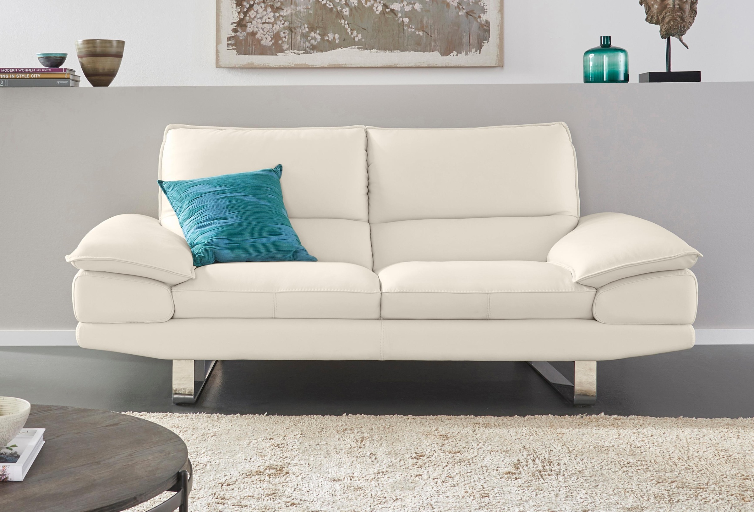 CALIA ITALIA 2,5-Sitzer »Dave, Sitzkomfort der Extraklasse, extra bequeme A günstig online kaufen