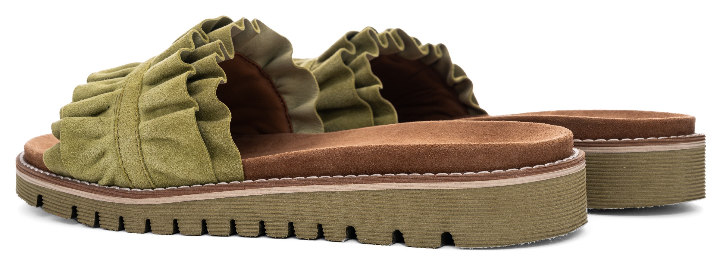 Ara Pantolette »KENT«  , Slides, Flats, Sandale mit geraffter Bandage