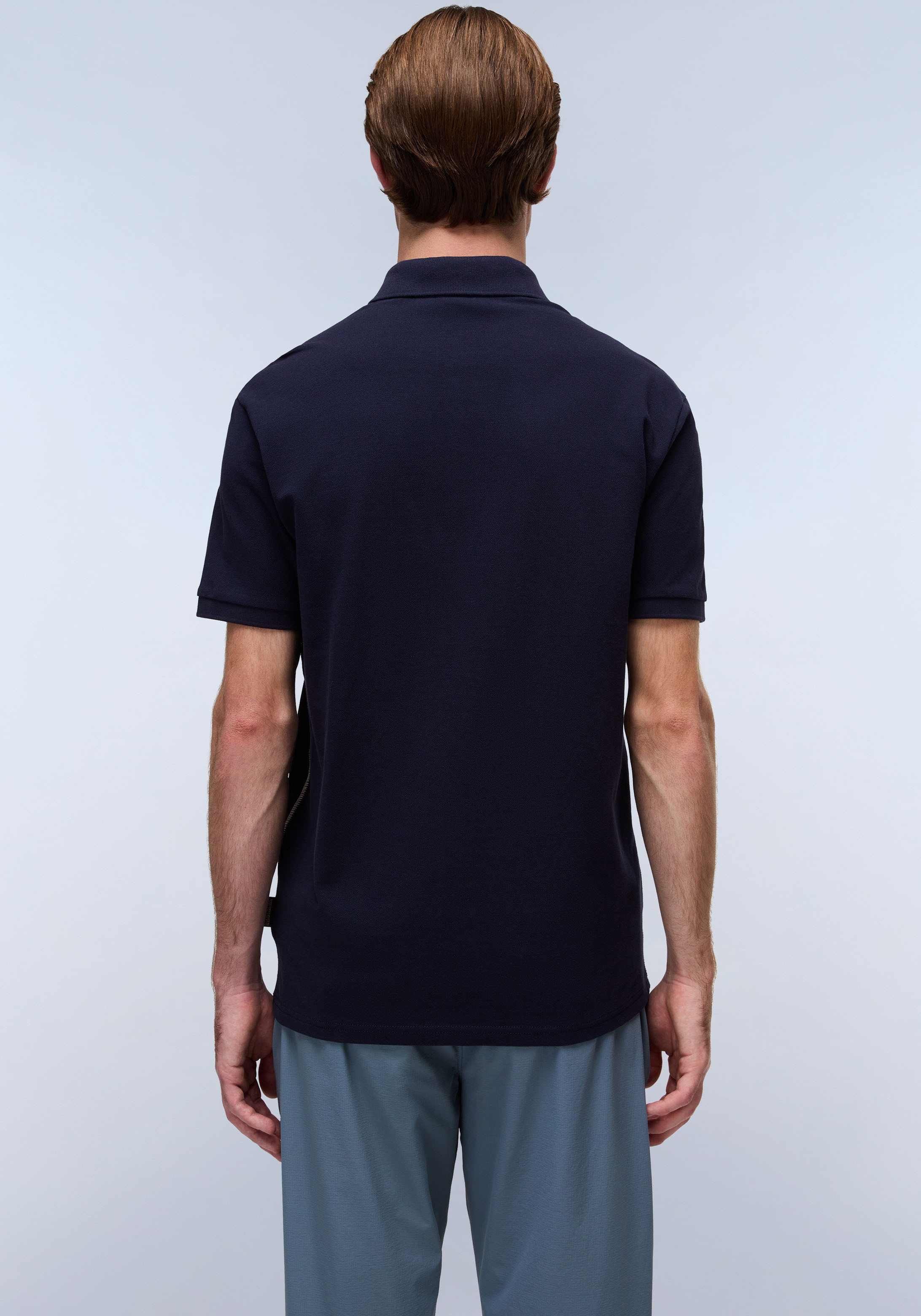 Napapijri Poloshirt »E-AYLMER«, Mit Rundhalsausschnitt