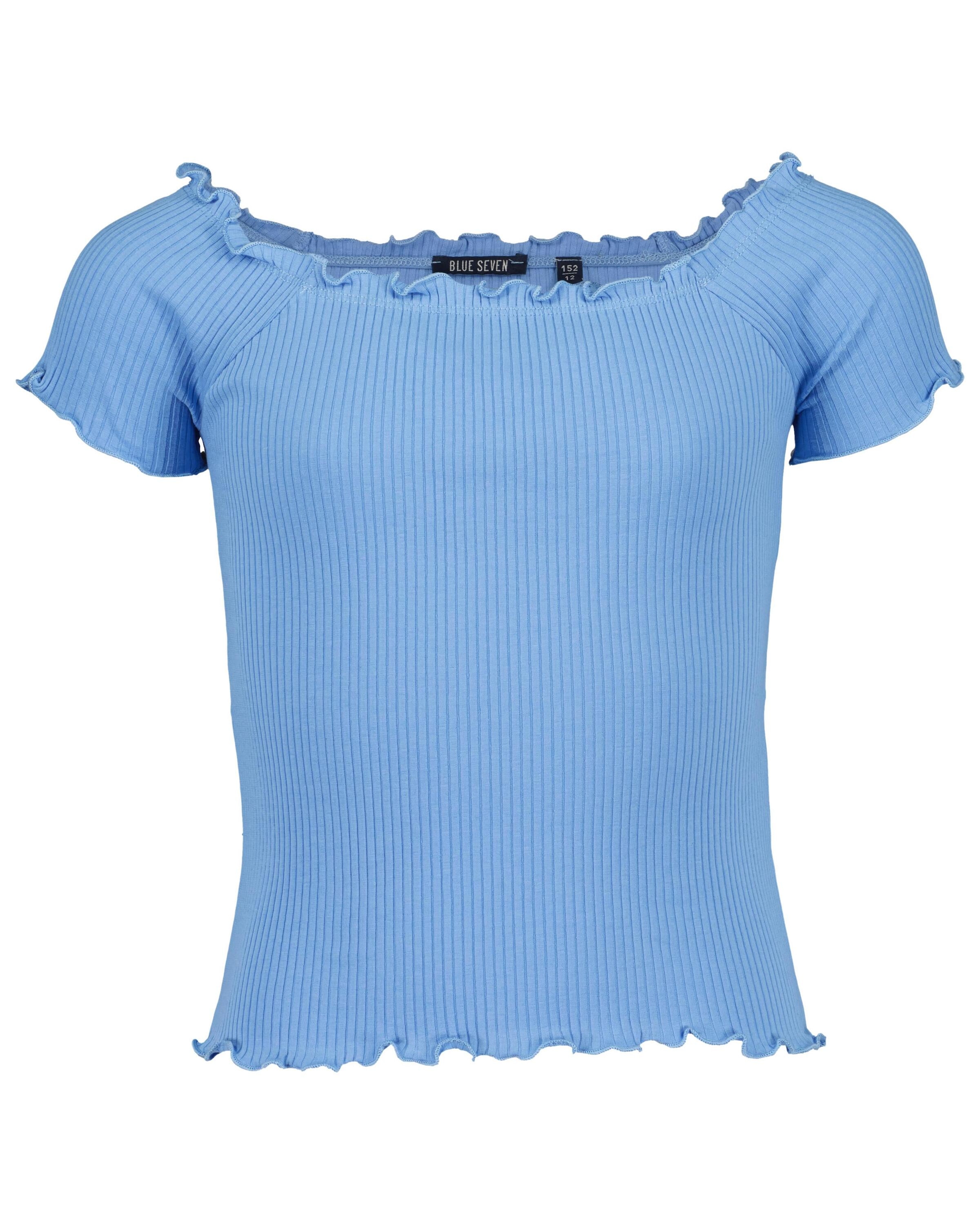Blue Seven T-Shirt »Blue Seven T-Shirts mit Carmen-Ausschnitt«, (2 tlg.)