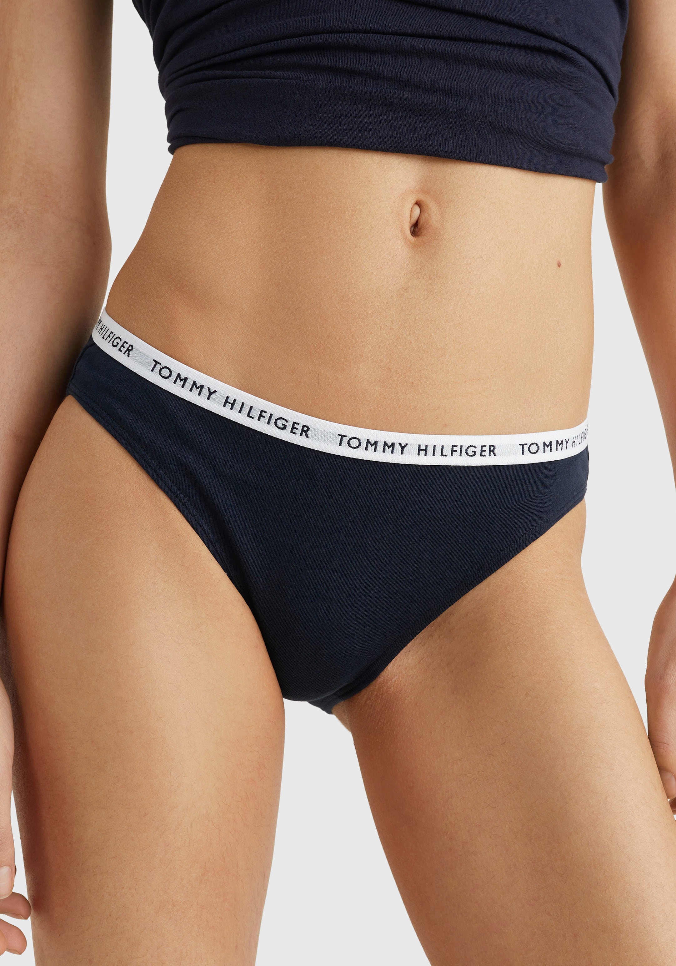 Tommy Hilfiger Underwear Bikinislip, (3 St.), mit schmalem Logobündchen
