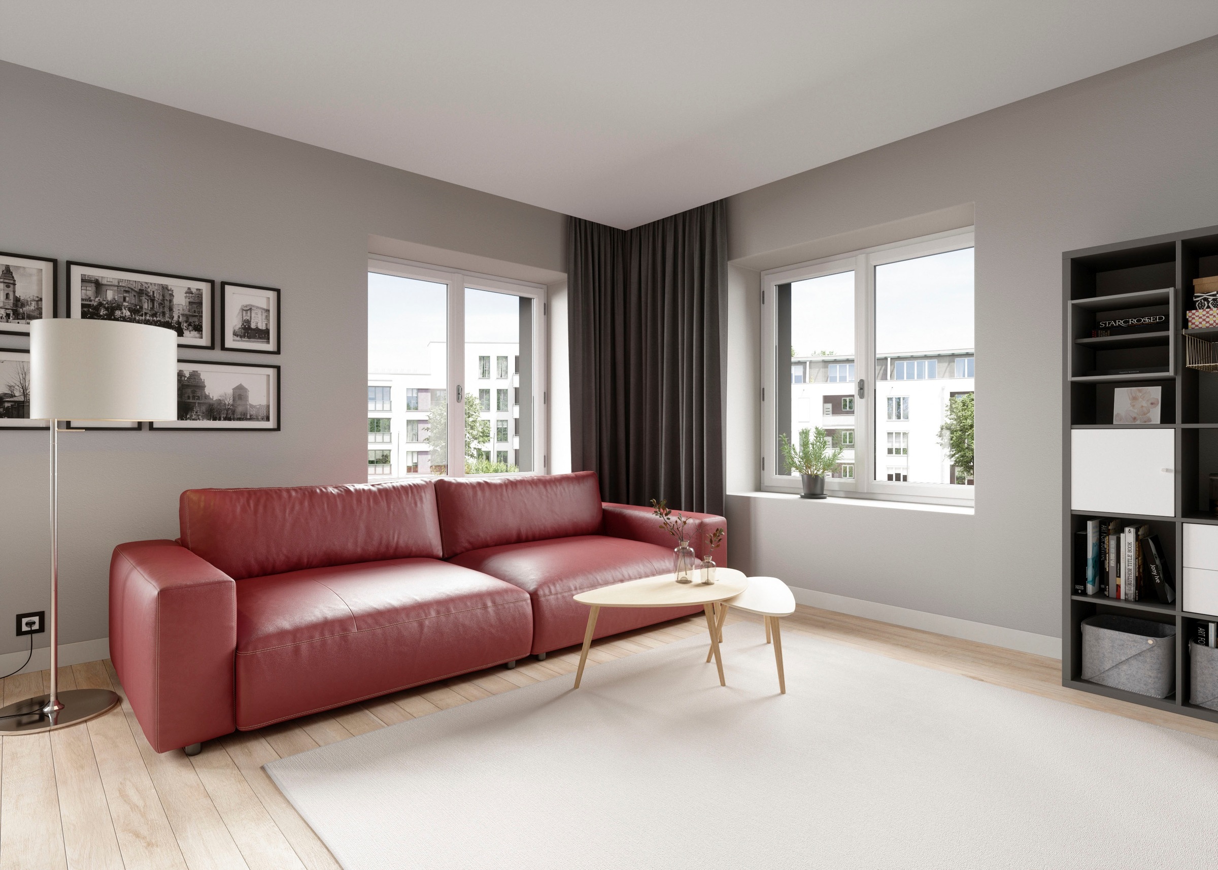 Musterring Big-Sofa »LUCIA«, in vielen Qualitäten und 4 unterschiedlichen Nähten, 2,5-Sitzer