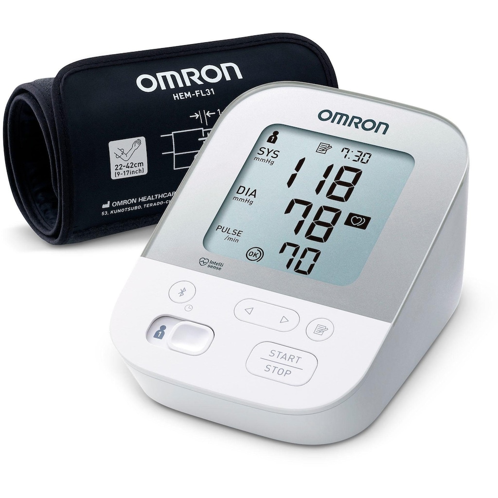 Omron Oberarm-Blutdruckmessgerät »X4 Smart«