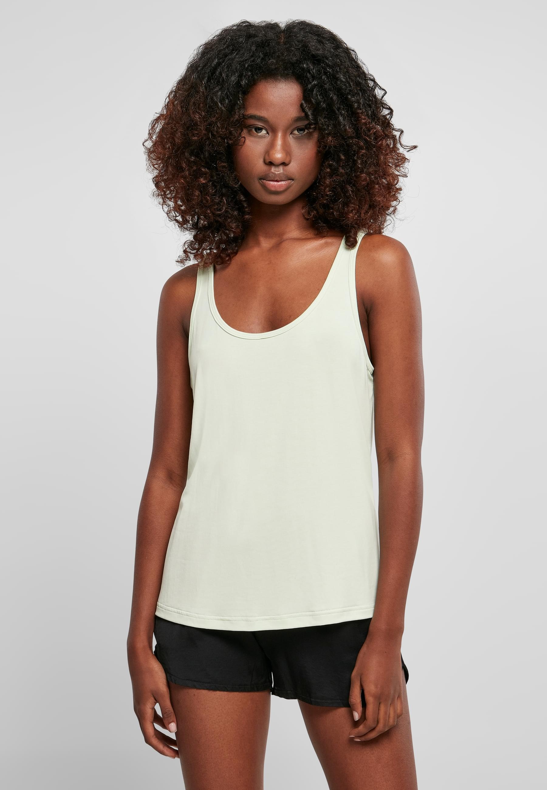 URBAN CLASSICS Muskelshirt »Urban Classics Damen Ladies Modal Loose Top« 1 Stk. tlg.