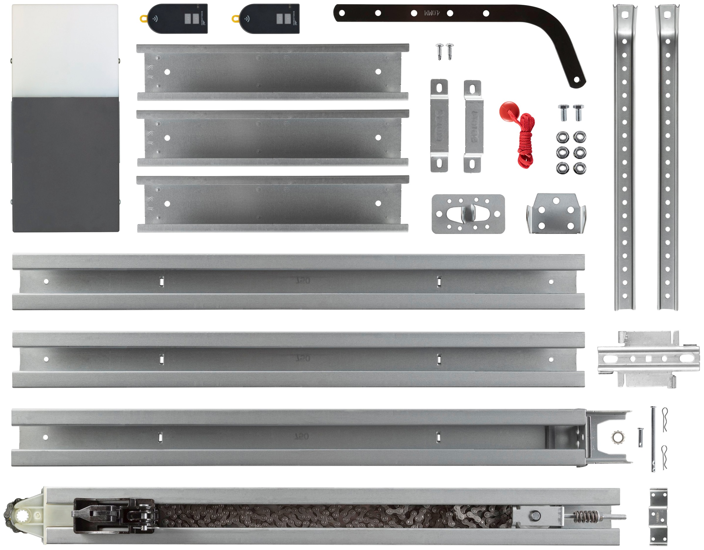 SCHELLENBERG Garagentorantrieb »Smart Drive L, smarter Funk-Antrieb für Tore bis 10 m²«, (1 tlg.), Torantriebe inkl. Zubehör