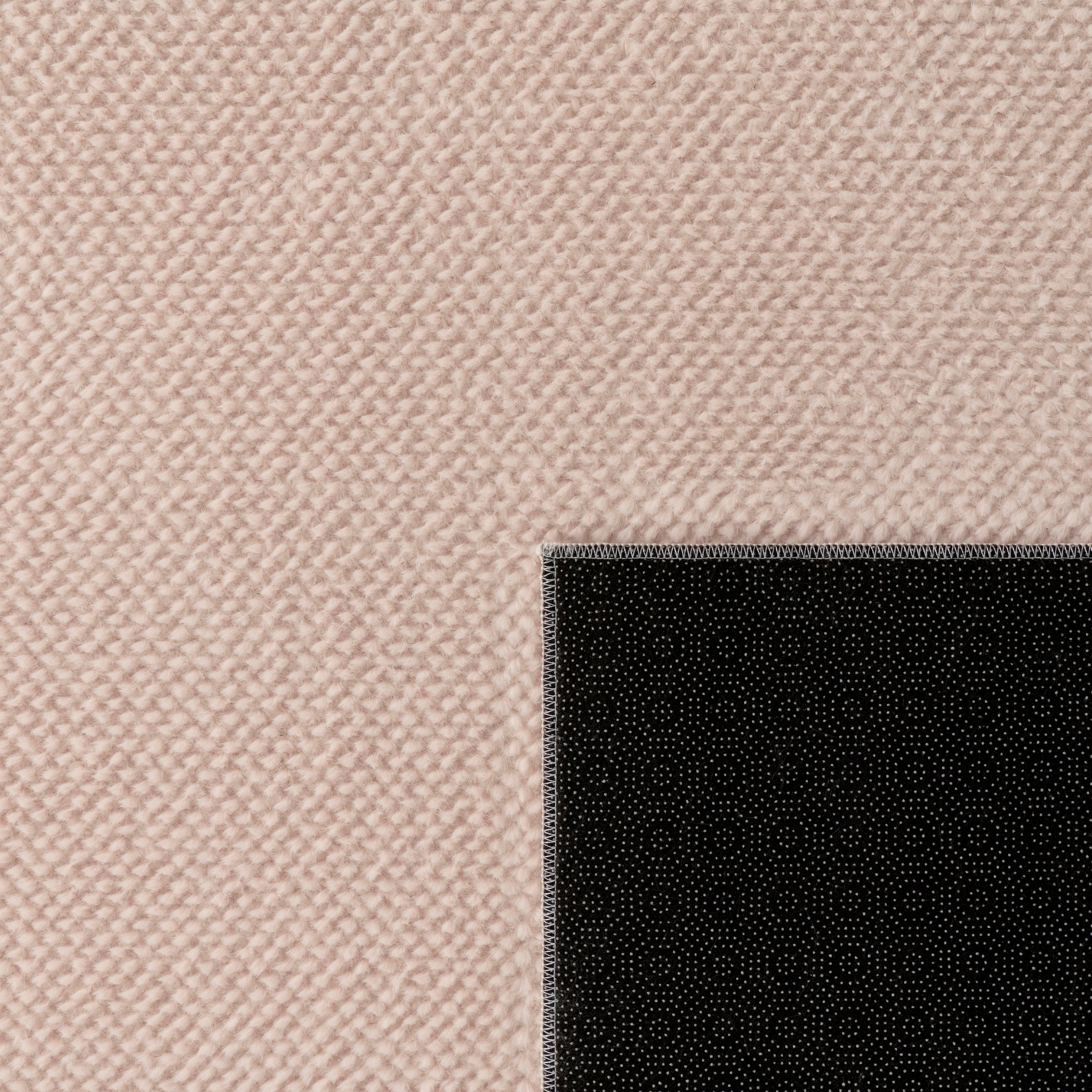 Teppich »Ciney«, rechteckig, 16 mm Höhe, Kurzflor, Hoch-Tief Effekt, Uni Farben, Scandi Design, besonders weich