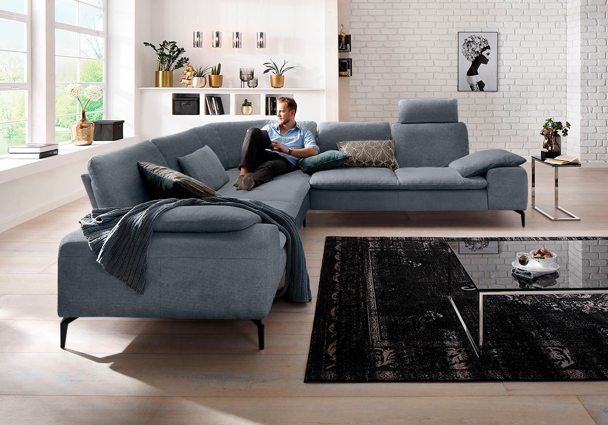 W.SCHILLIG Ecksofa »valentinoo, Designsofa, elegant und bequem, L-Form« mit günstig online kaufen
