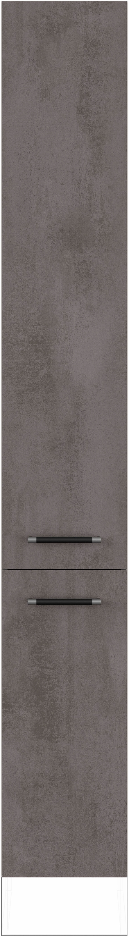 IMPULS KÜCHEN Seitenschrank »"Prag", Breite/Höhe: 30/205,1 cm« vormontiert, mit Drehtüren, mit verstellbaren Fachböden